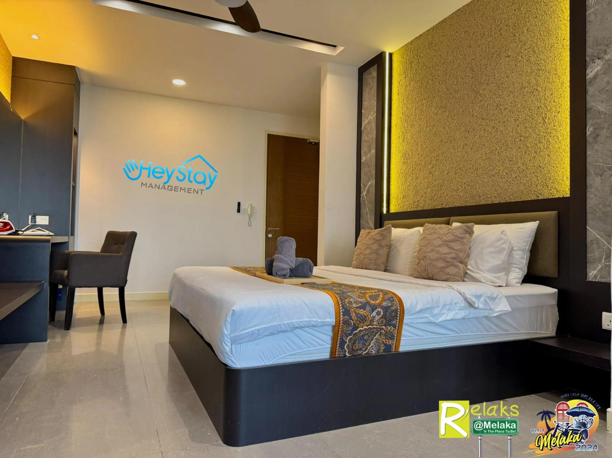 Bed in Imperio Residence By Heystay Management