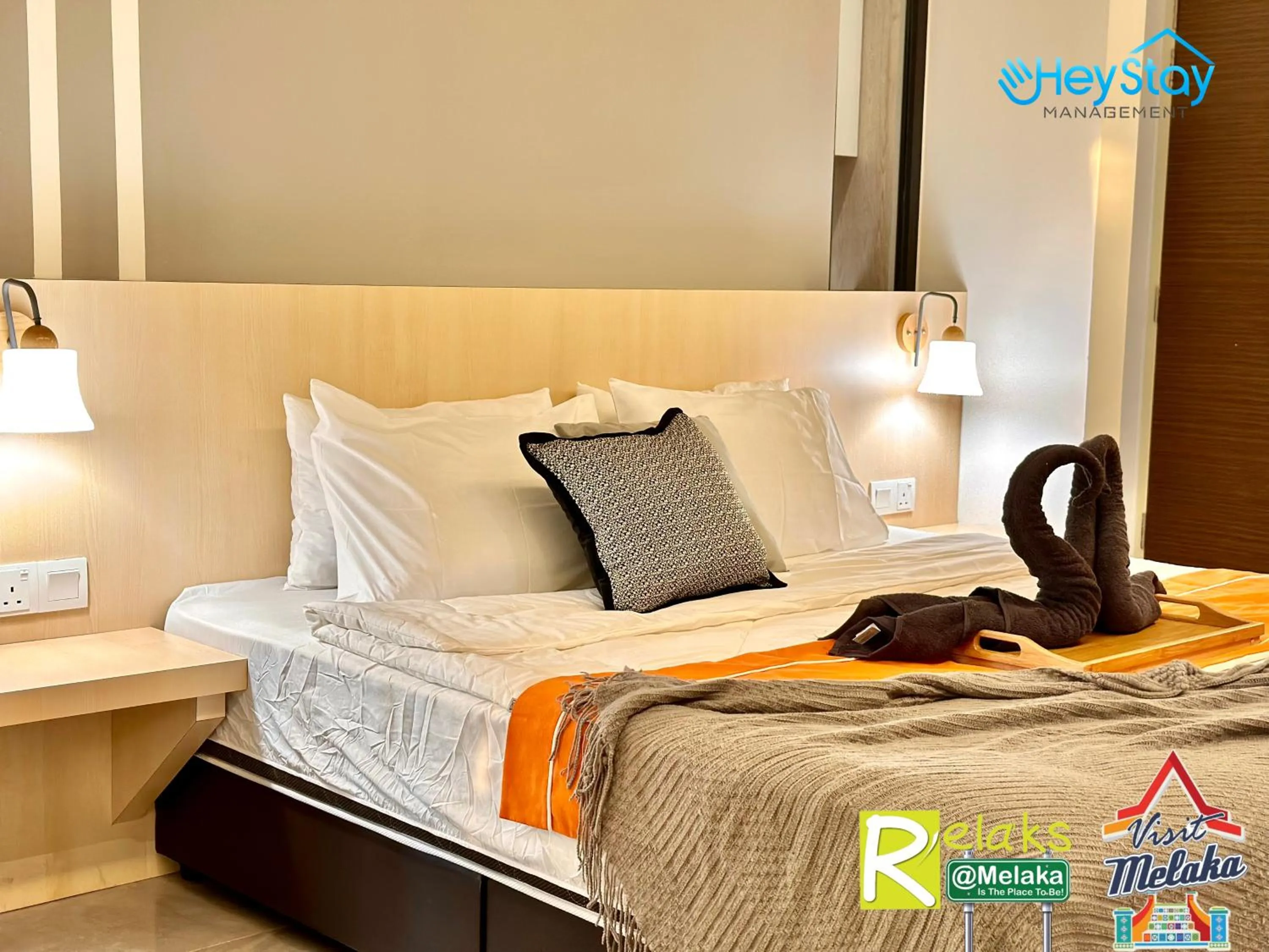 Bed in Imperio Residence By Heystay Management