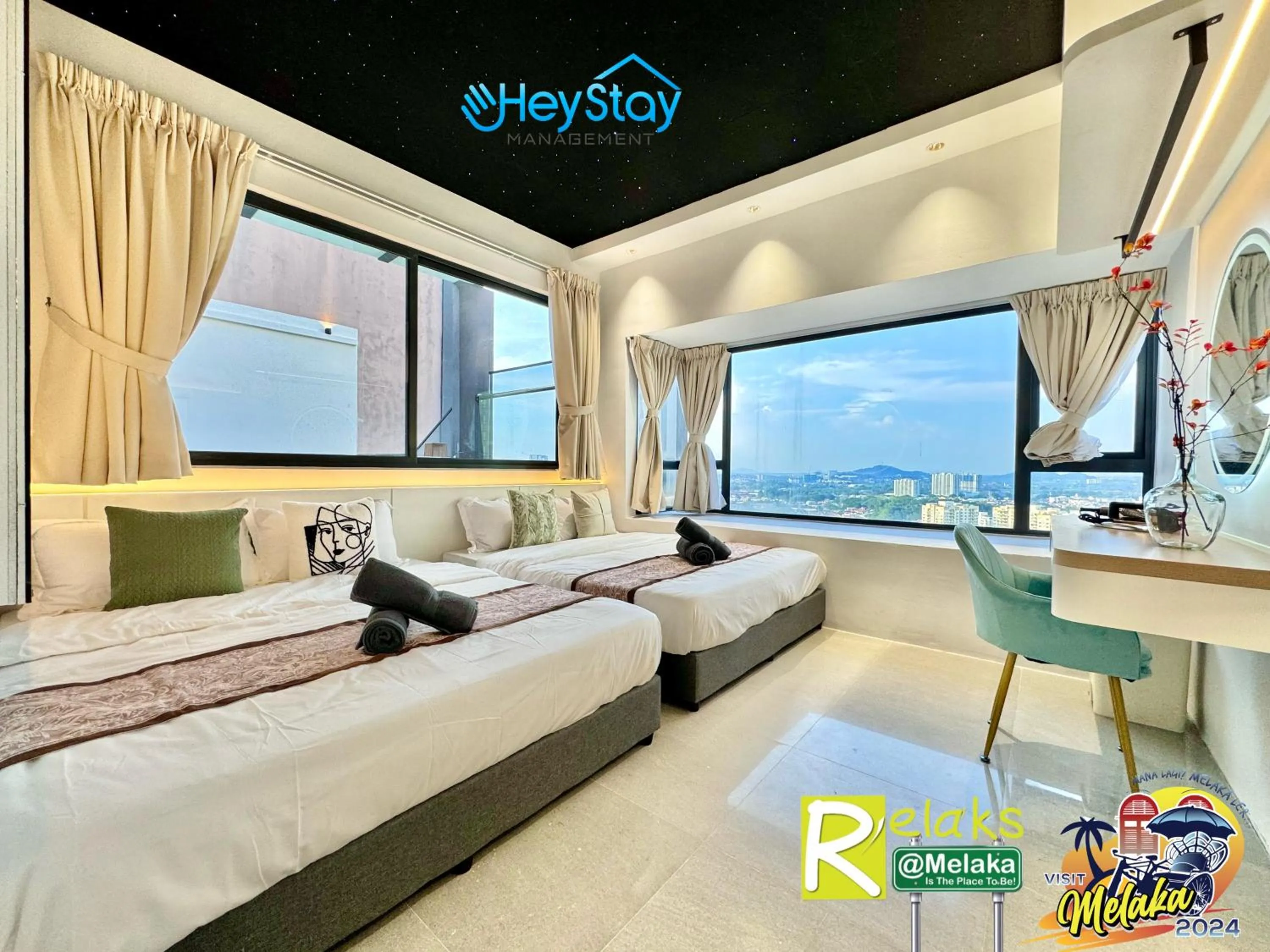 Bed in Imperio Residence By Heystay Management