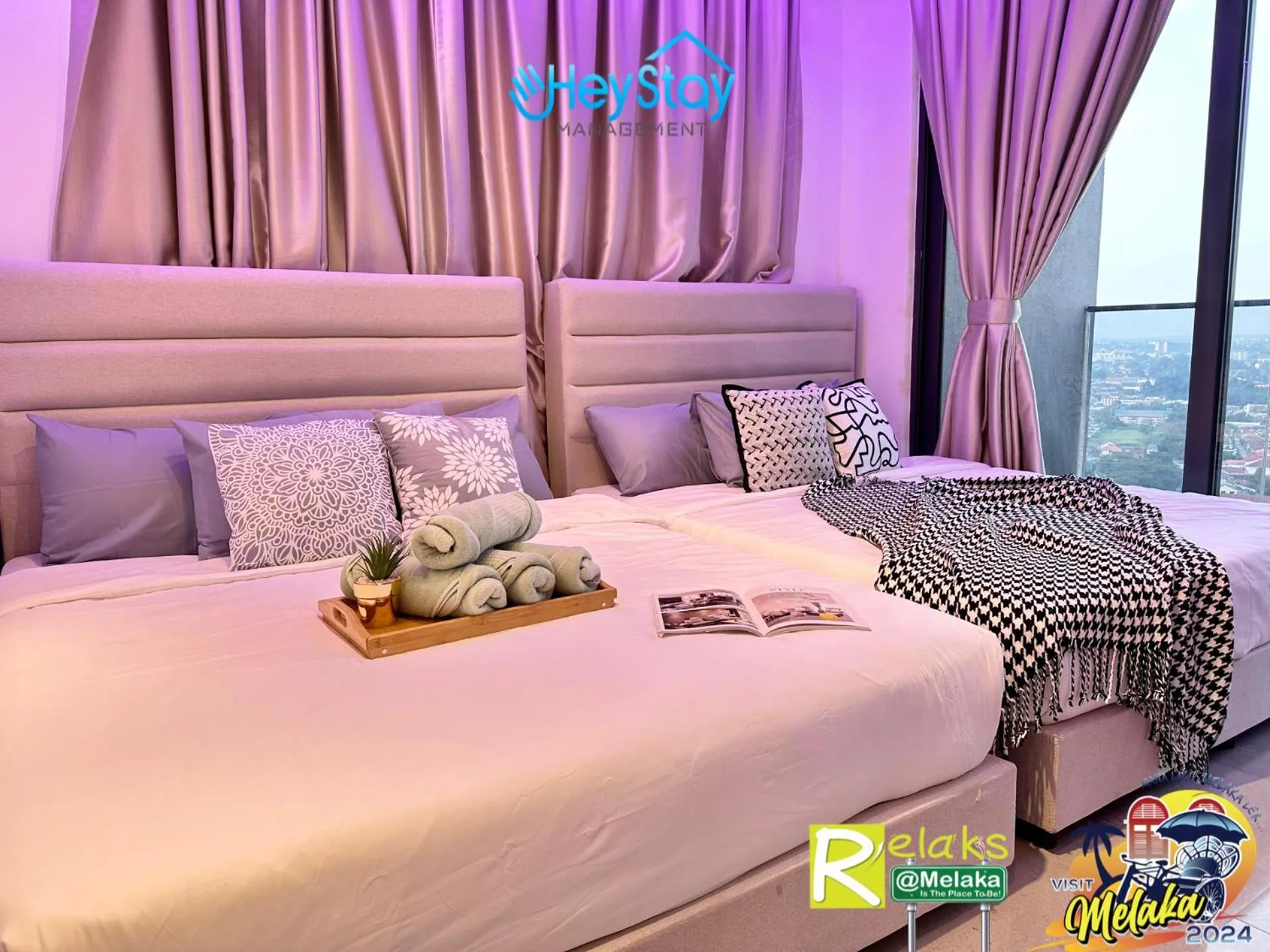 Bed in Imperio Residence By Heystay Management