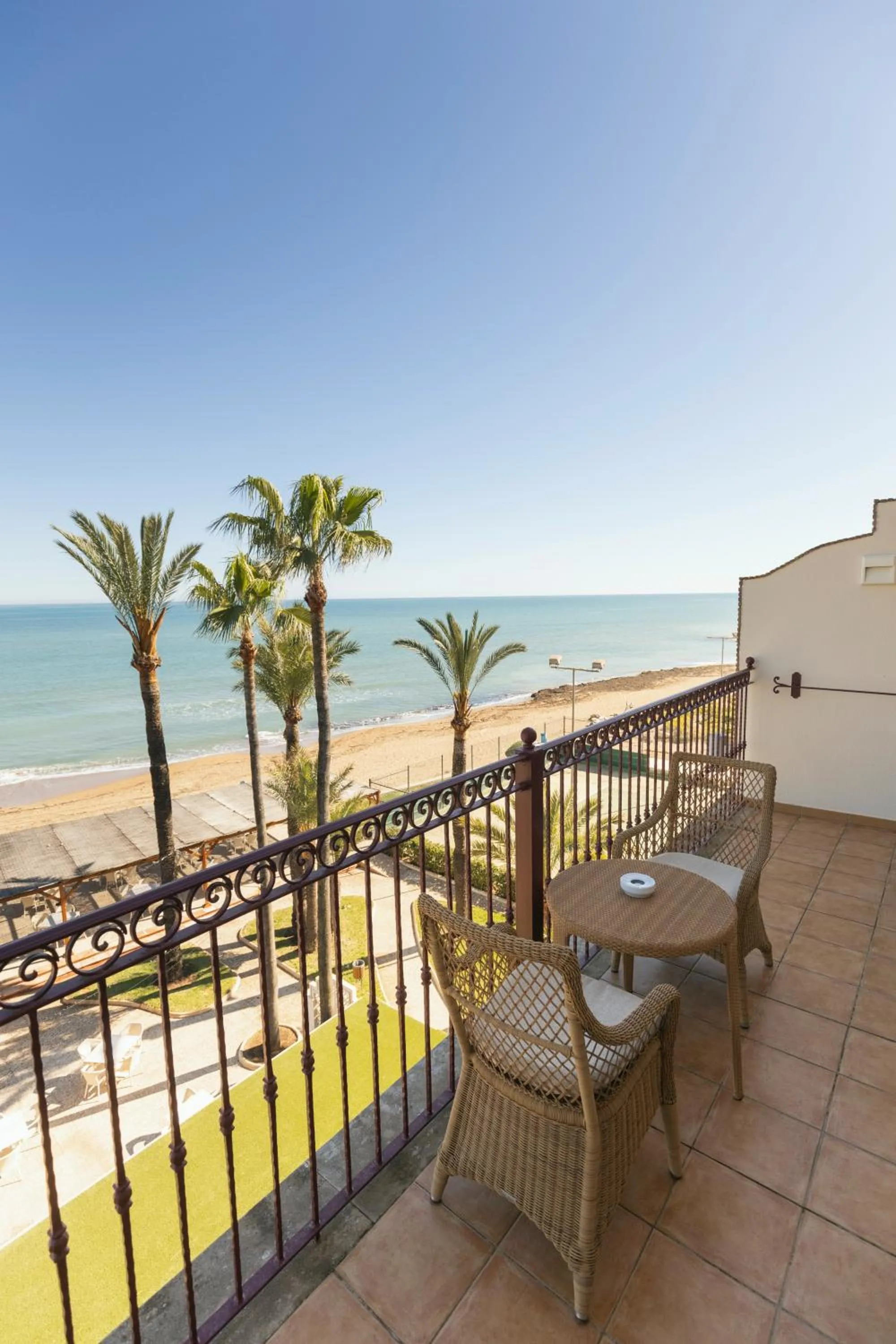 Balcony/Terrace in Hotel Los Ángeles Denia