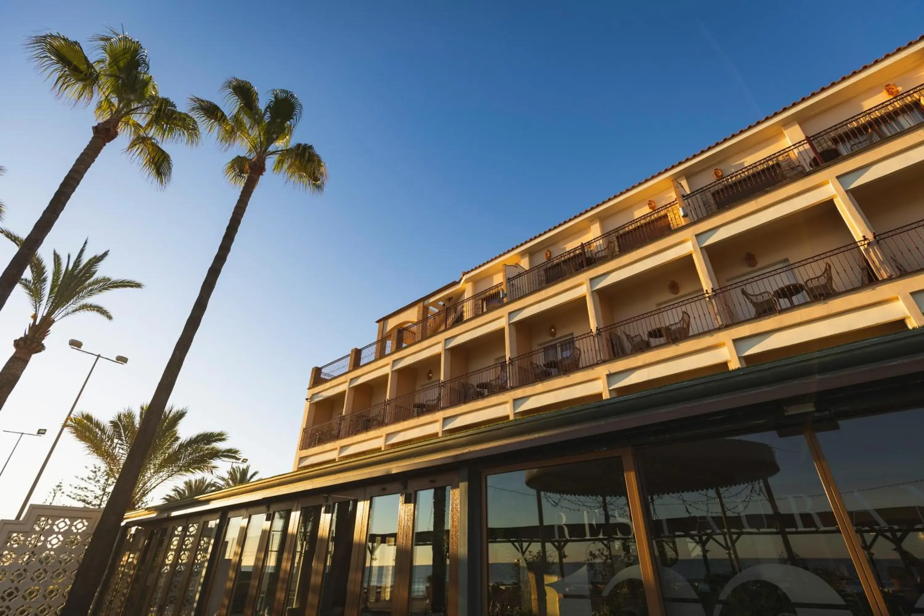 Property building in Hotel Los Ángeles Denia Property building in Hotel Los Ángeles Denia