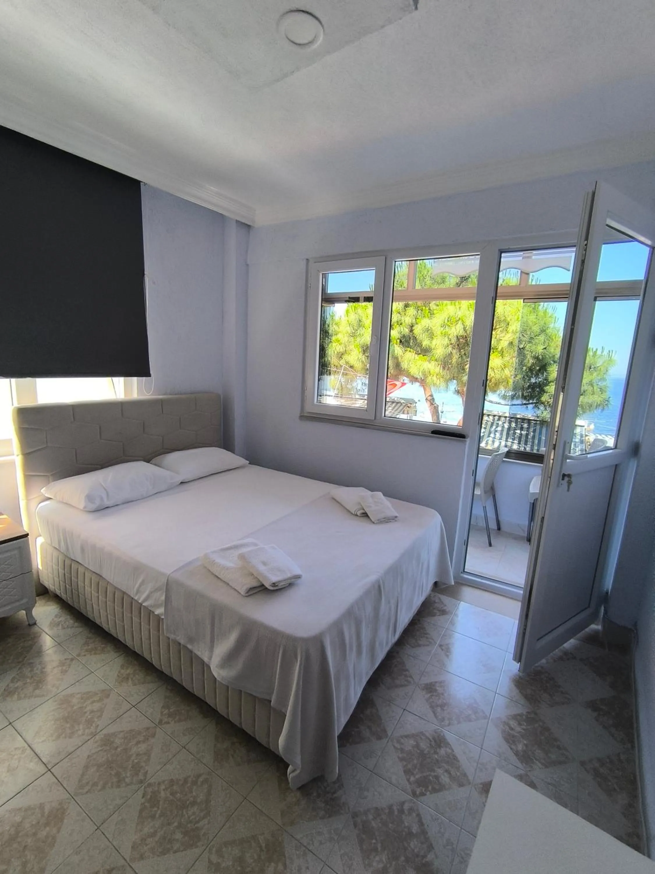 Bed in Avşar Apart Motel