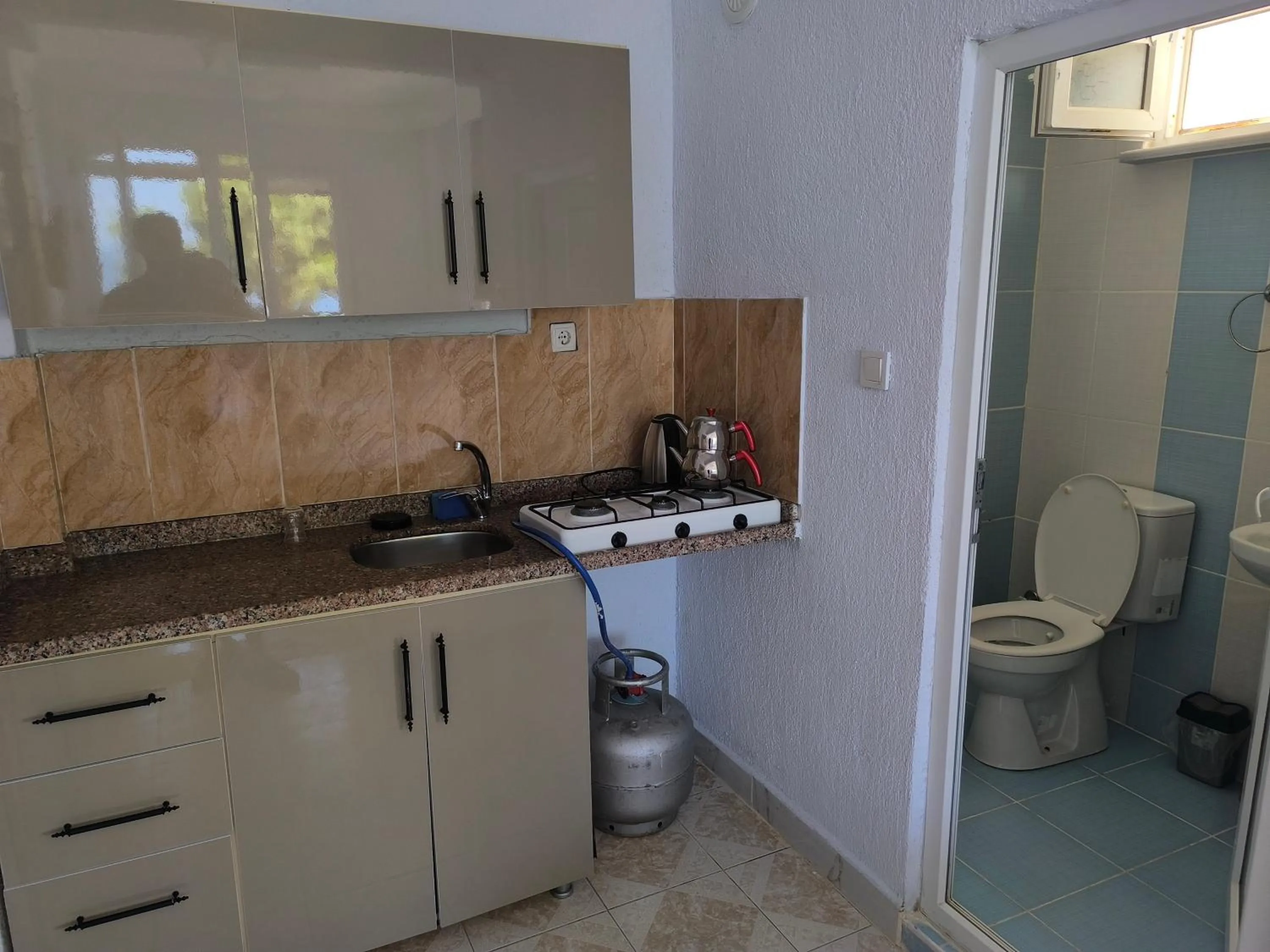 Toilet in Avşar Apart Motel