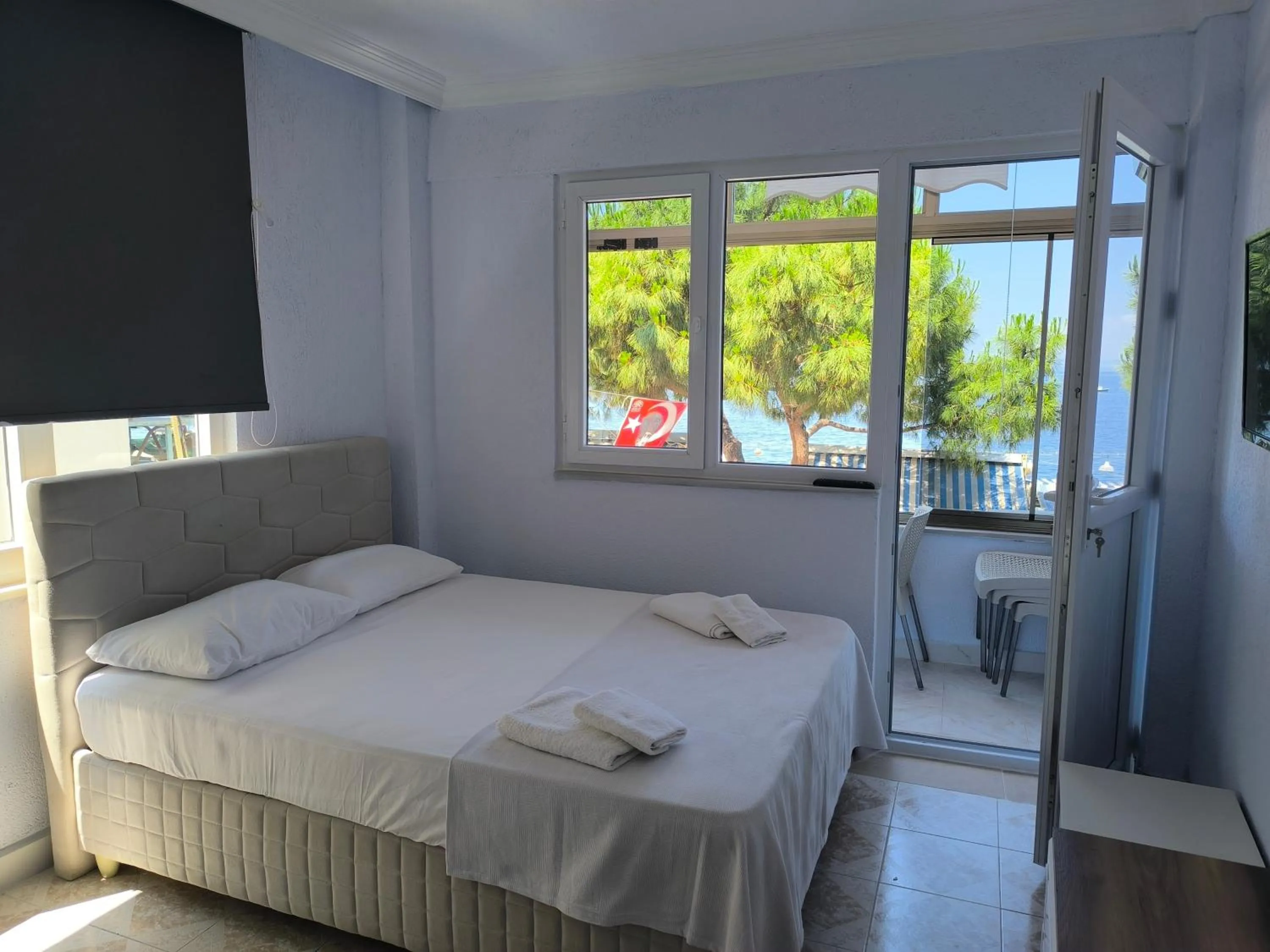 Bed in Avşar Apart Motel