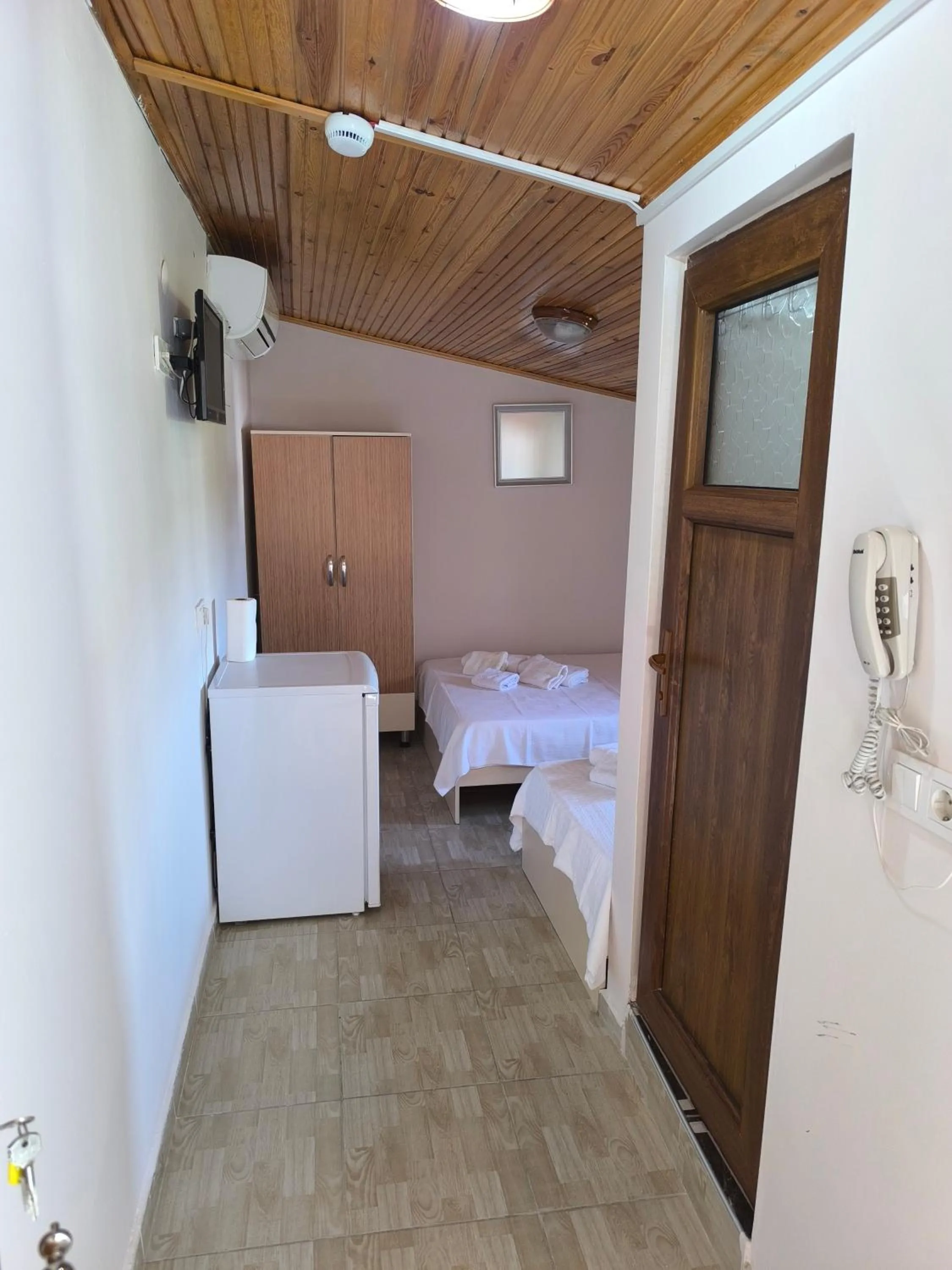 Bed in Avşar Apart Motel