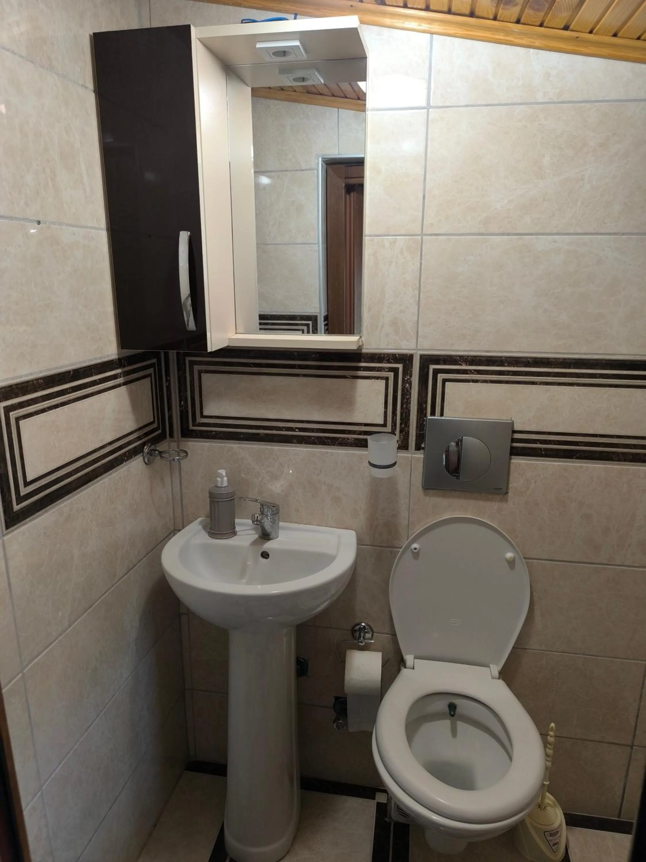 Toilet in Avşar Apart Motel