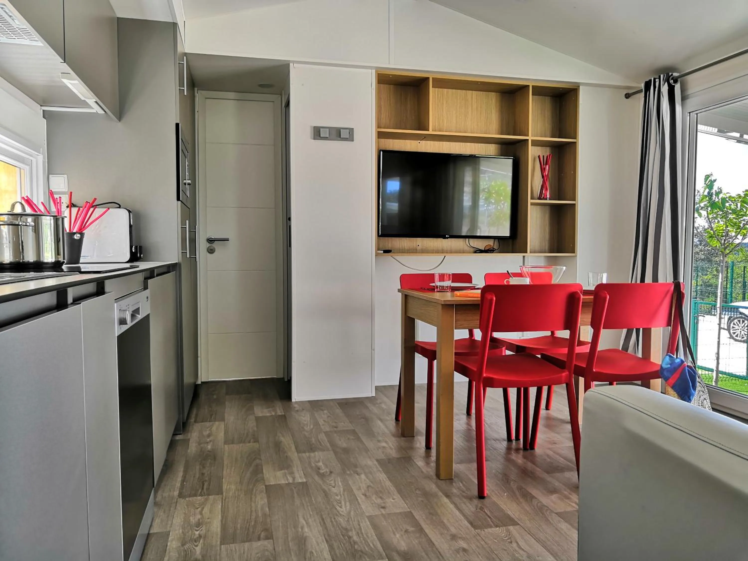 Kitchen or kitchenette in Berga Resort