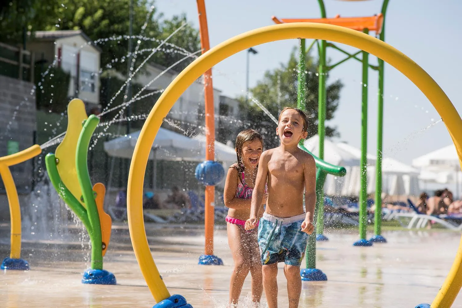 Swimming pool in Berga Resort