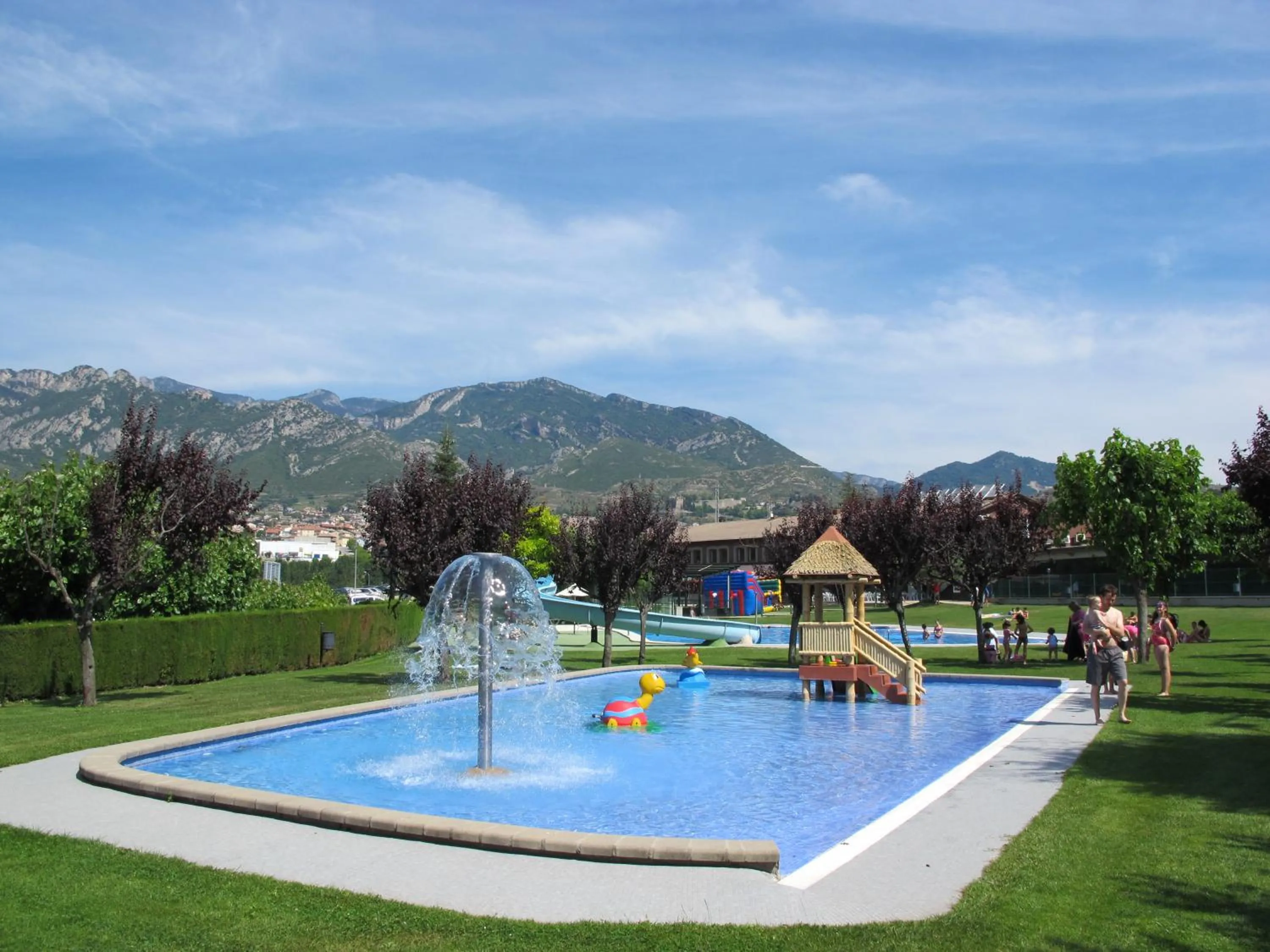 Swimming pool in Berga Resort
