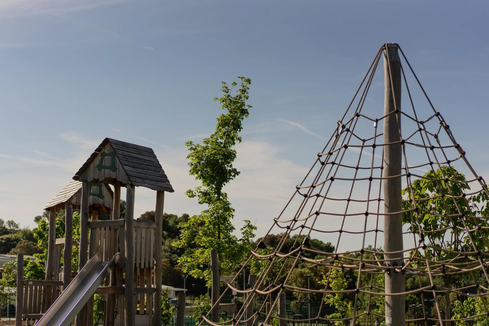 Children play ground in Berga Resort