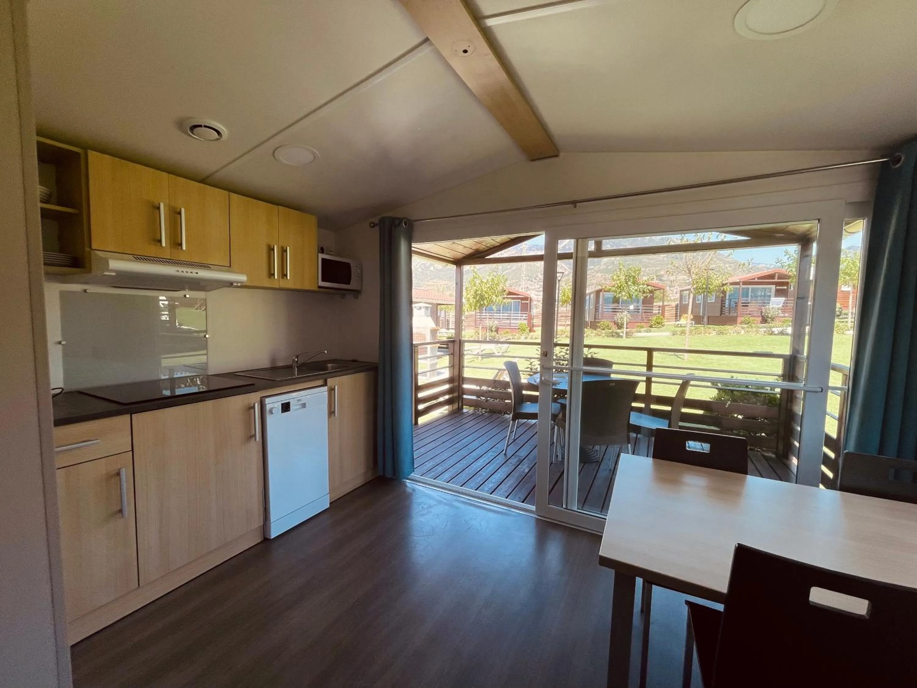 Kitchen or kitchenette in Berga Resort