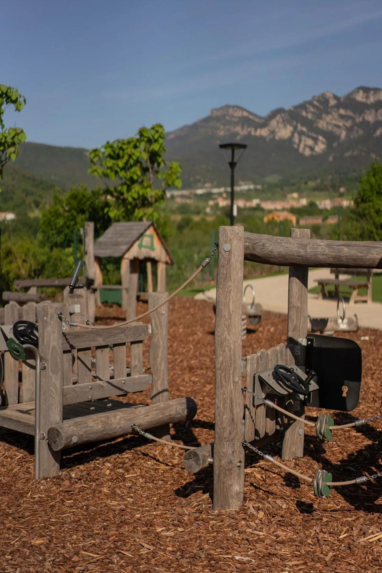 Children play ground in Berga Resort
