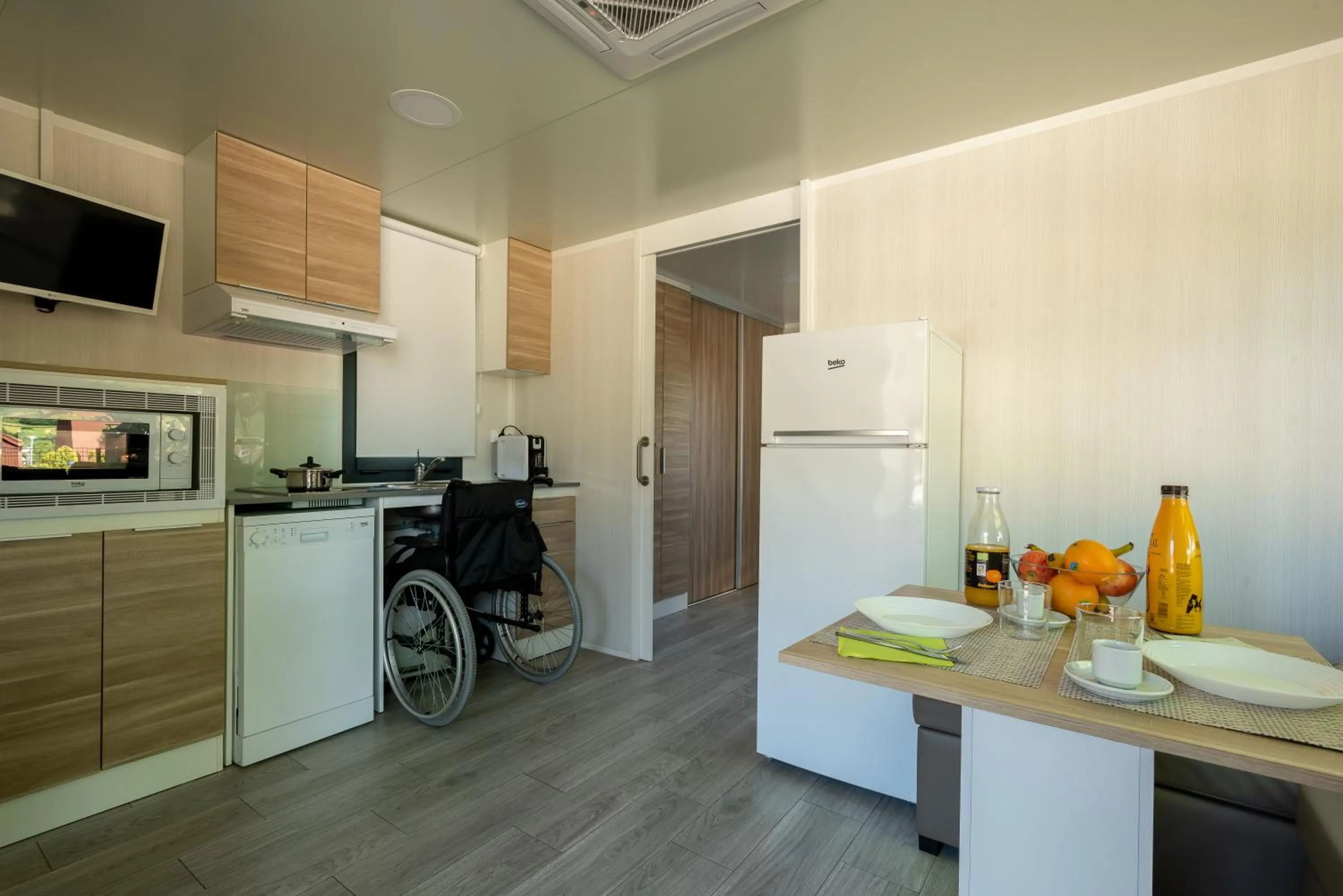 Dining area in Berga Resort