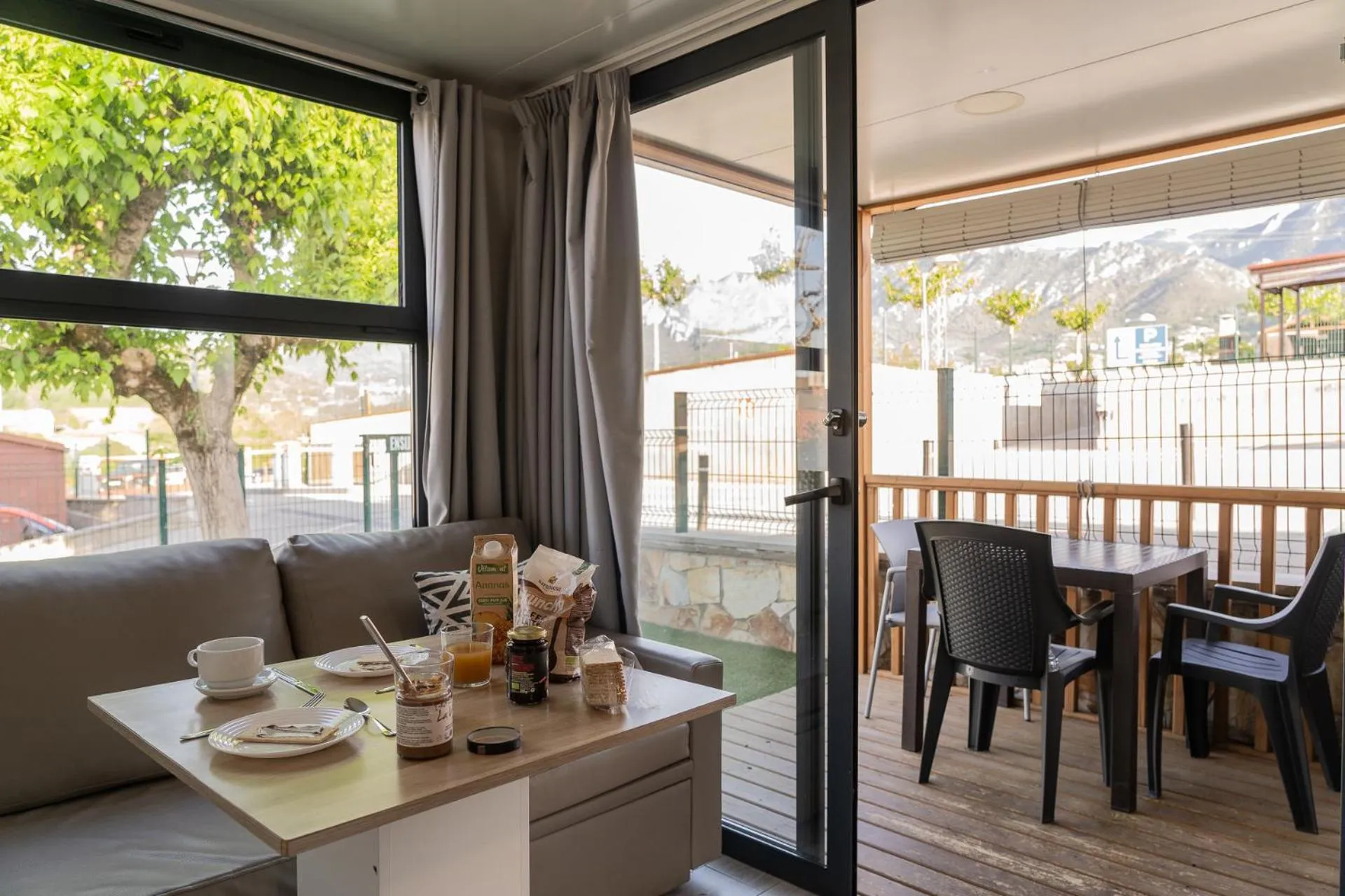 Dining area in Berga Resort