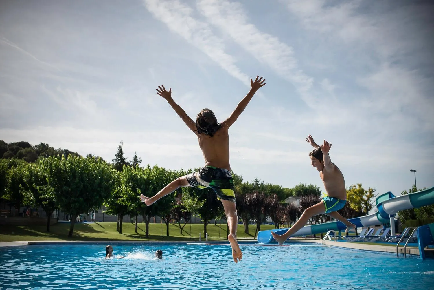 Swimming pool in Berga Resort
