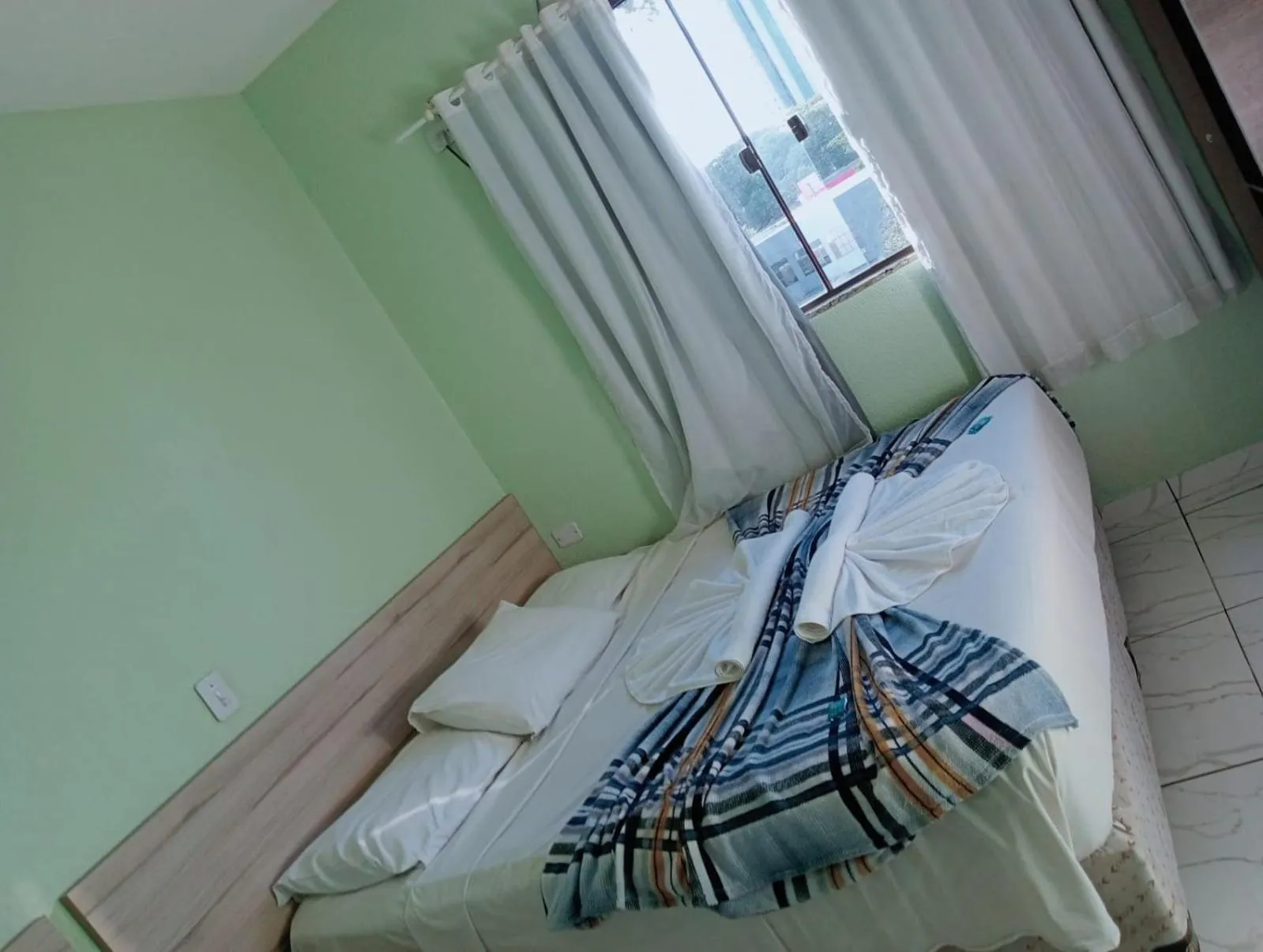 Bed in Hotel Iguaçu Centro