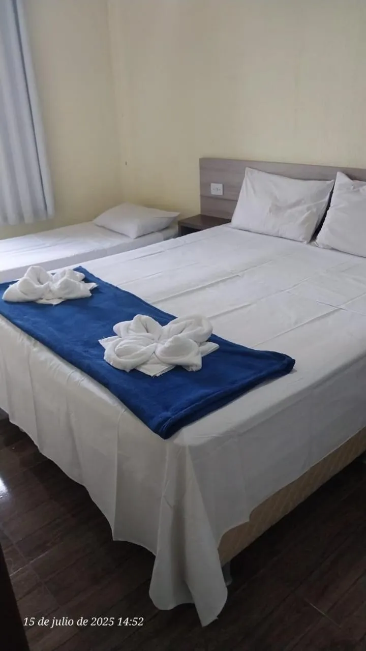 Bed in Hotel Iguaçu Centro