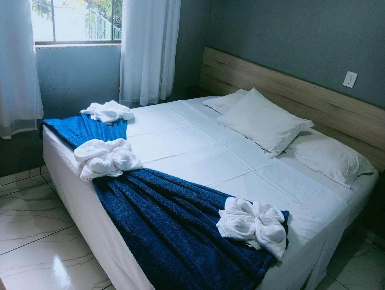 Bed in Hotel Iguaçu Centro