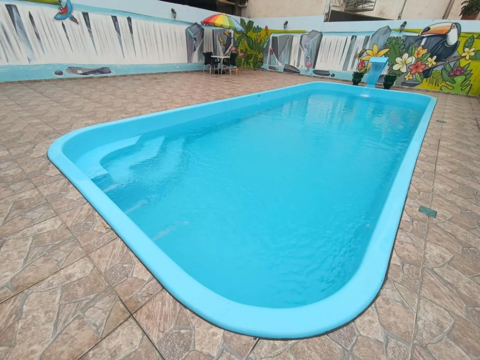 Swimming pool in Hotel Iguaçu Centro