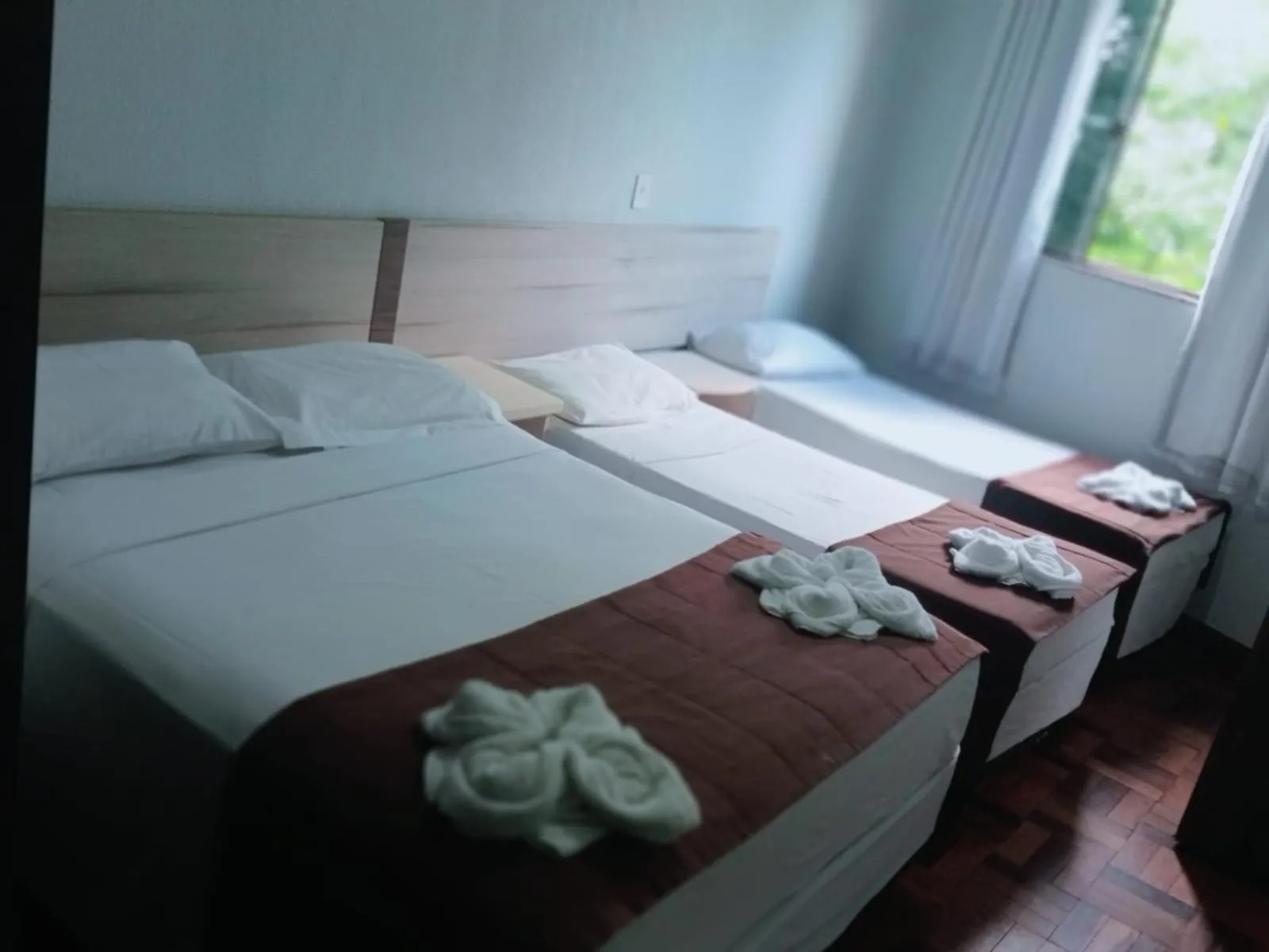 Bed in Hotel Iguaçu Centro