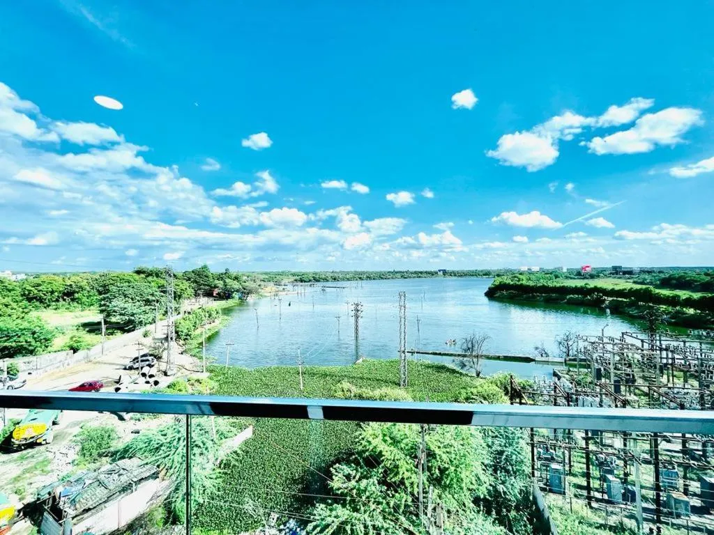 View (from property/room) in Hotel Lake View Airport zone