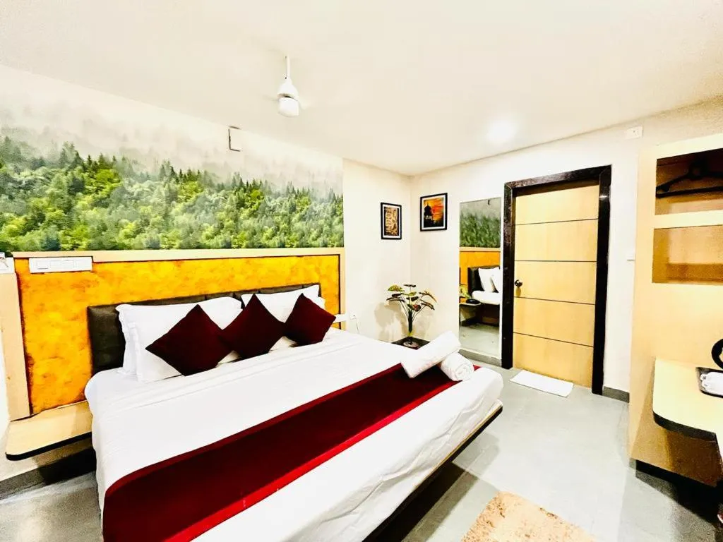 Bed in Hotel Lake View Airport zone