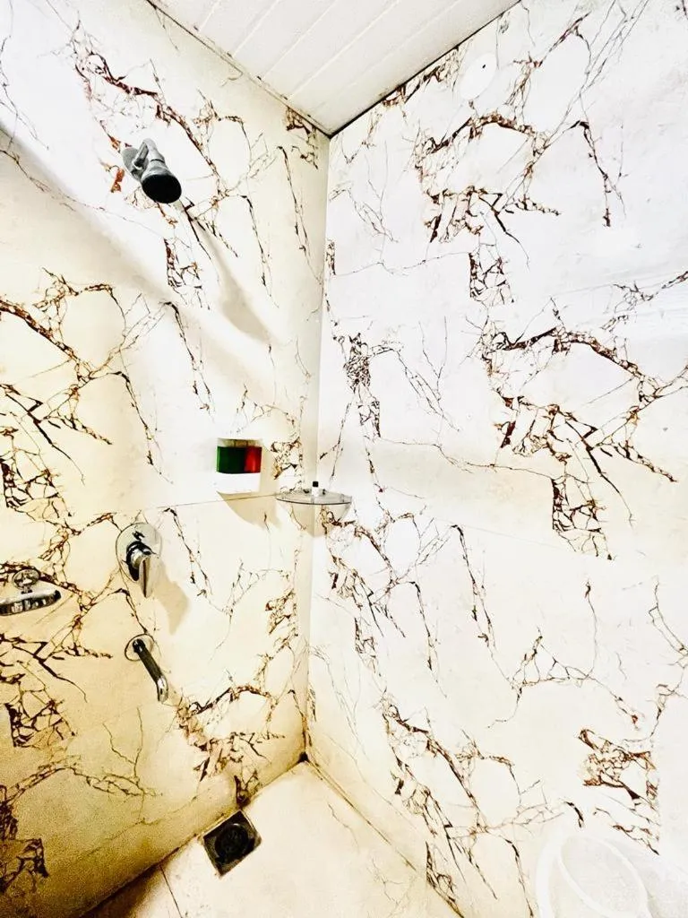 Shower in Hotel Lake View Airport zone