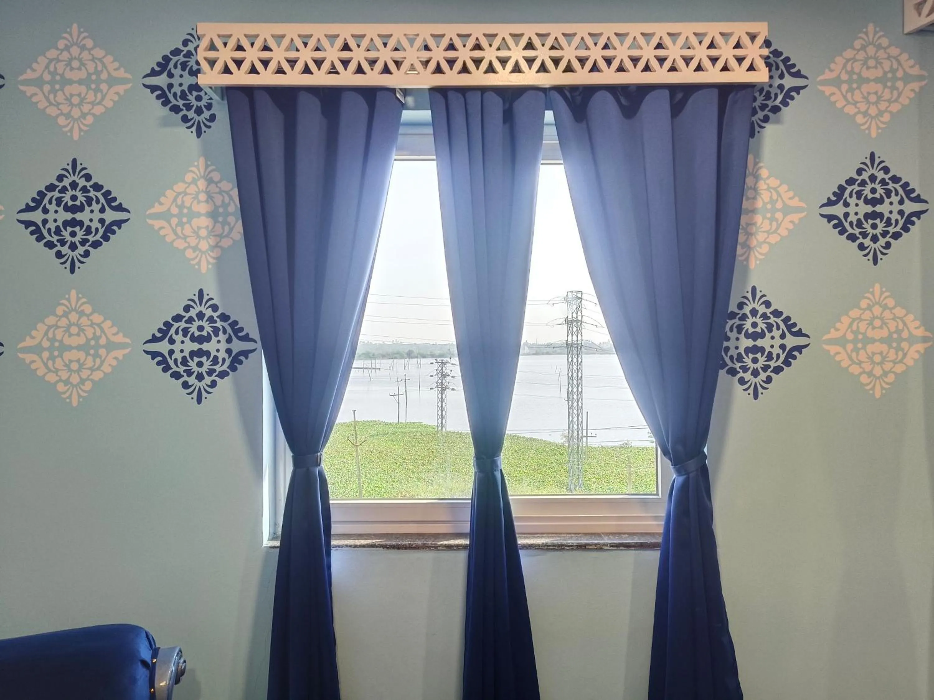 Natural landscape in Hotel Lake View Airport zone