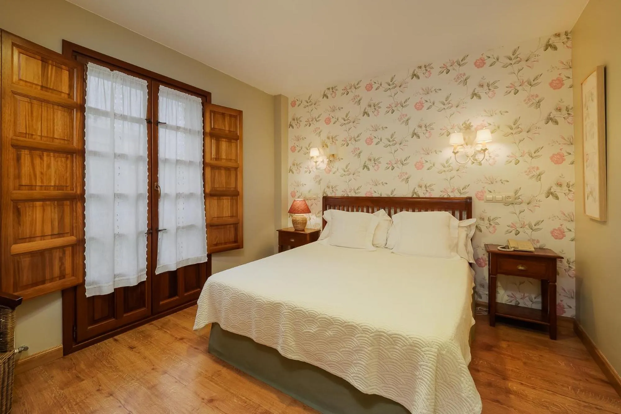 Bed in Hotel Rural Casona de Cefontes