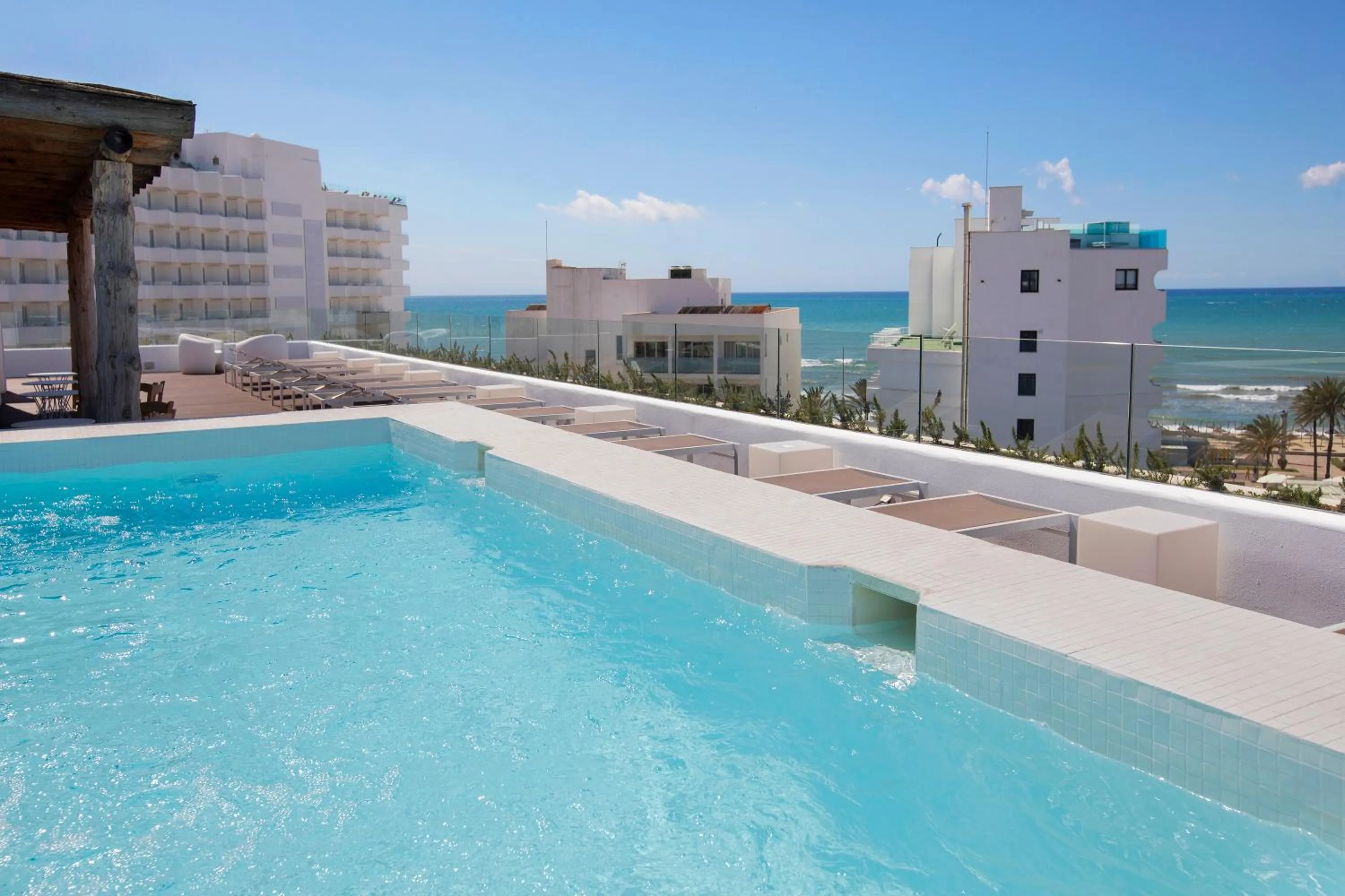 Swimming pool in HM Balanguera Beach - Adults Only