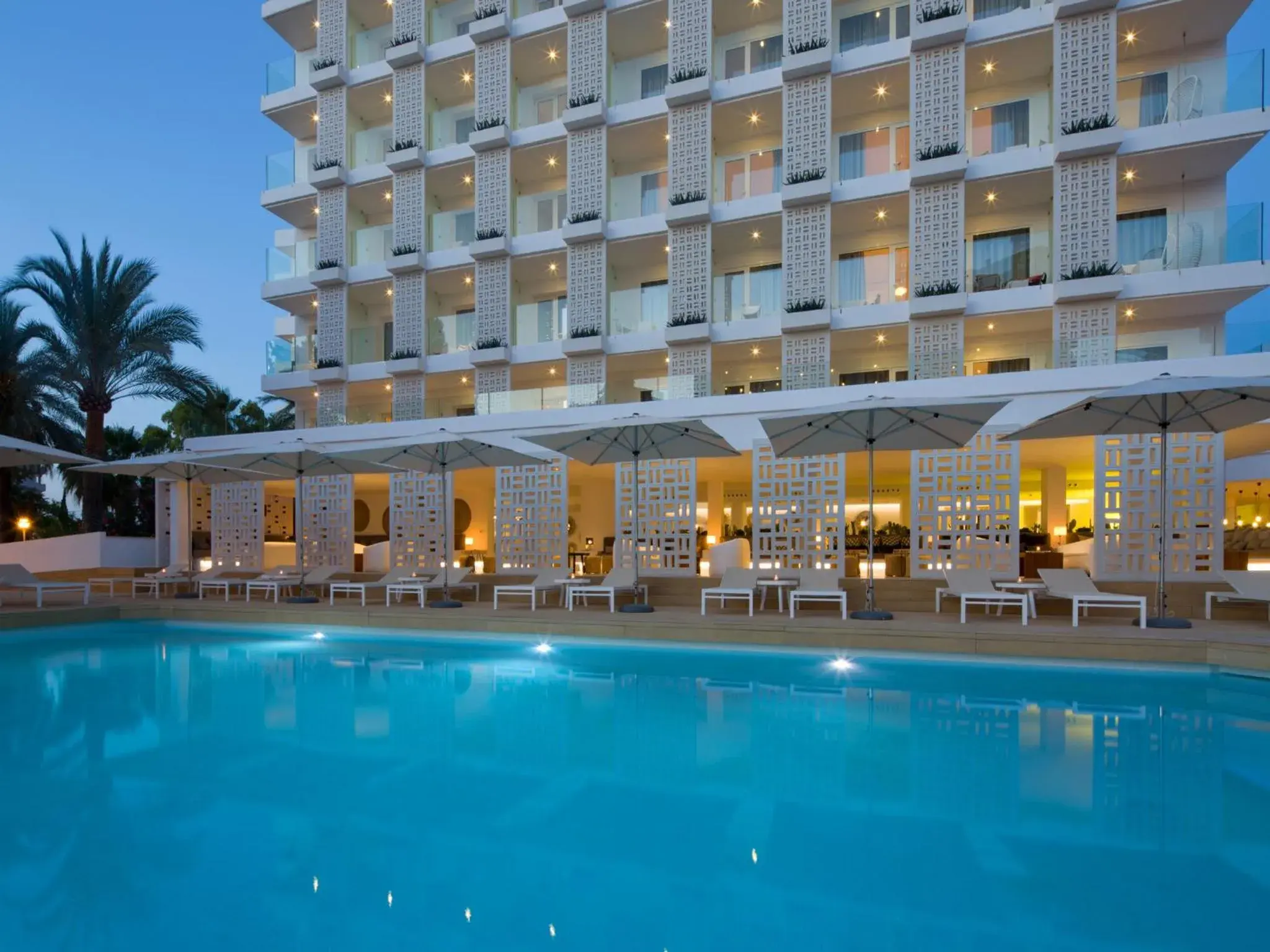 Swimming pool in HM Balanguera Beach - Adults Only Swimming pool in HM Balanguera Beach - Adults Only