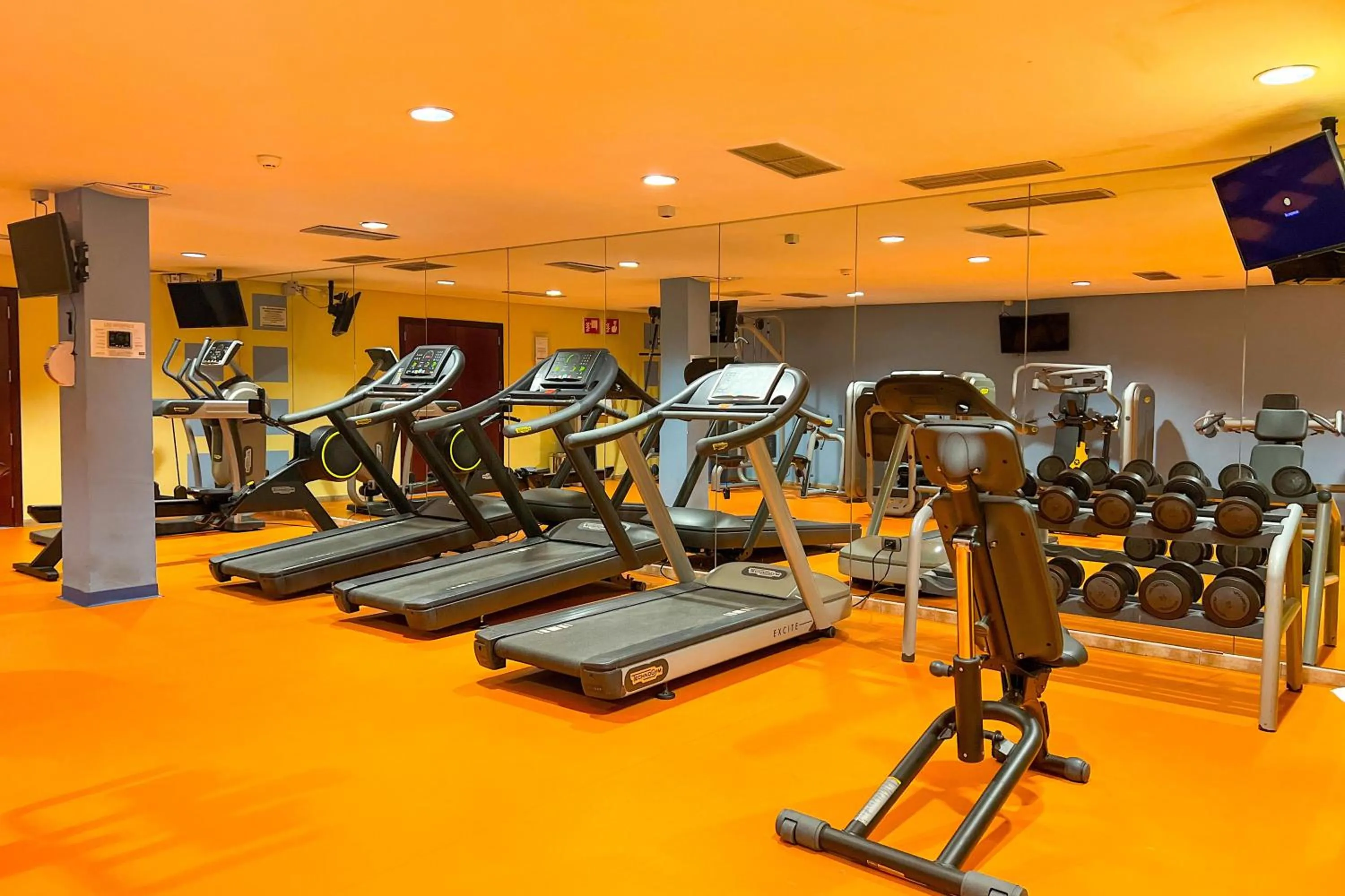 Fitness centre/facilities in Hotel Cordial Mogán Playa