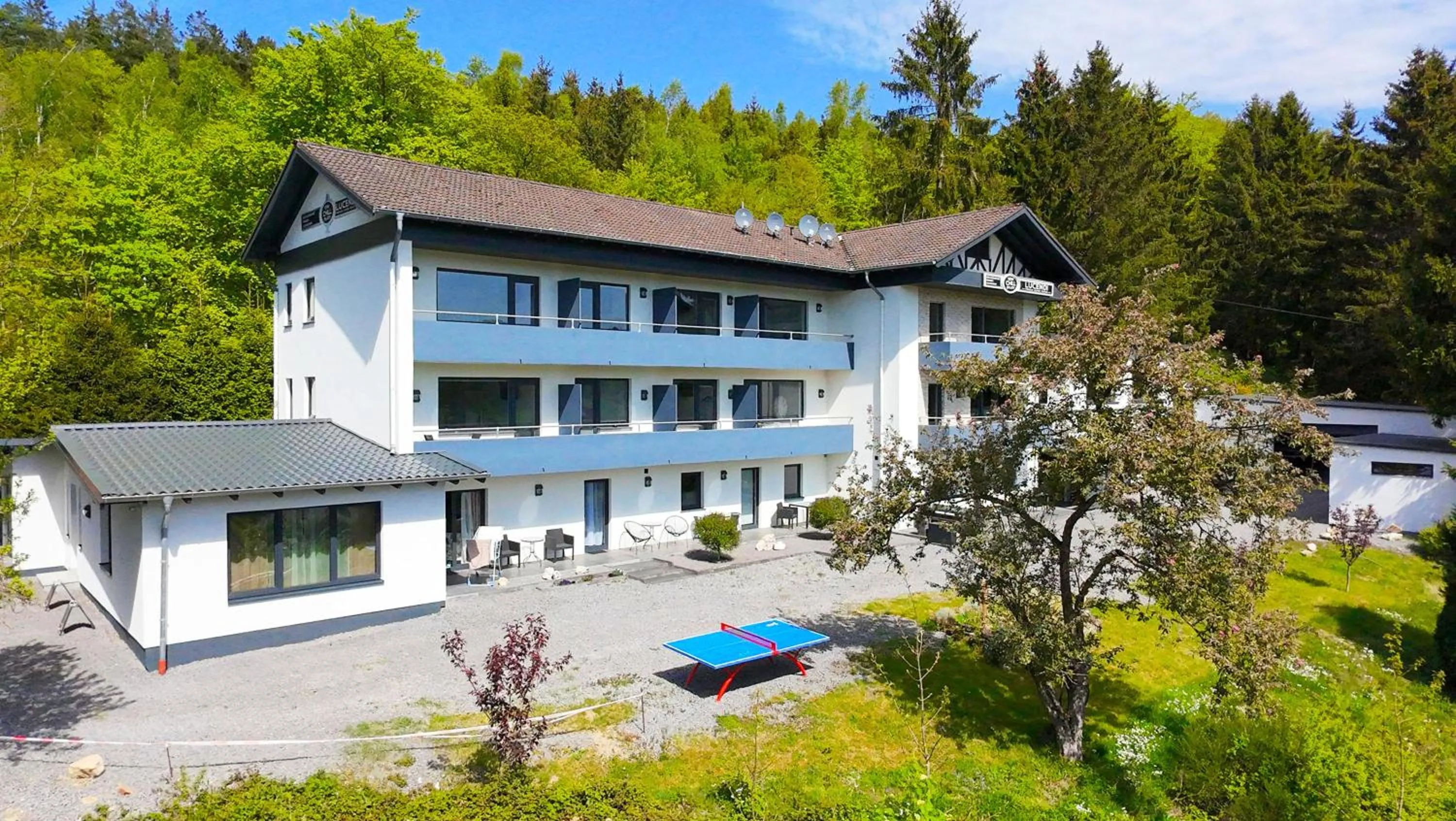 Property building in Gästehotel Lucendi Premium Lounge