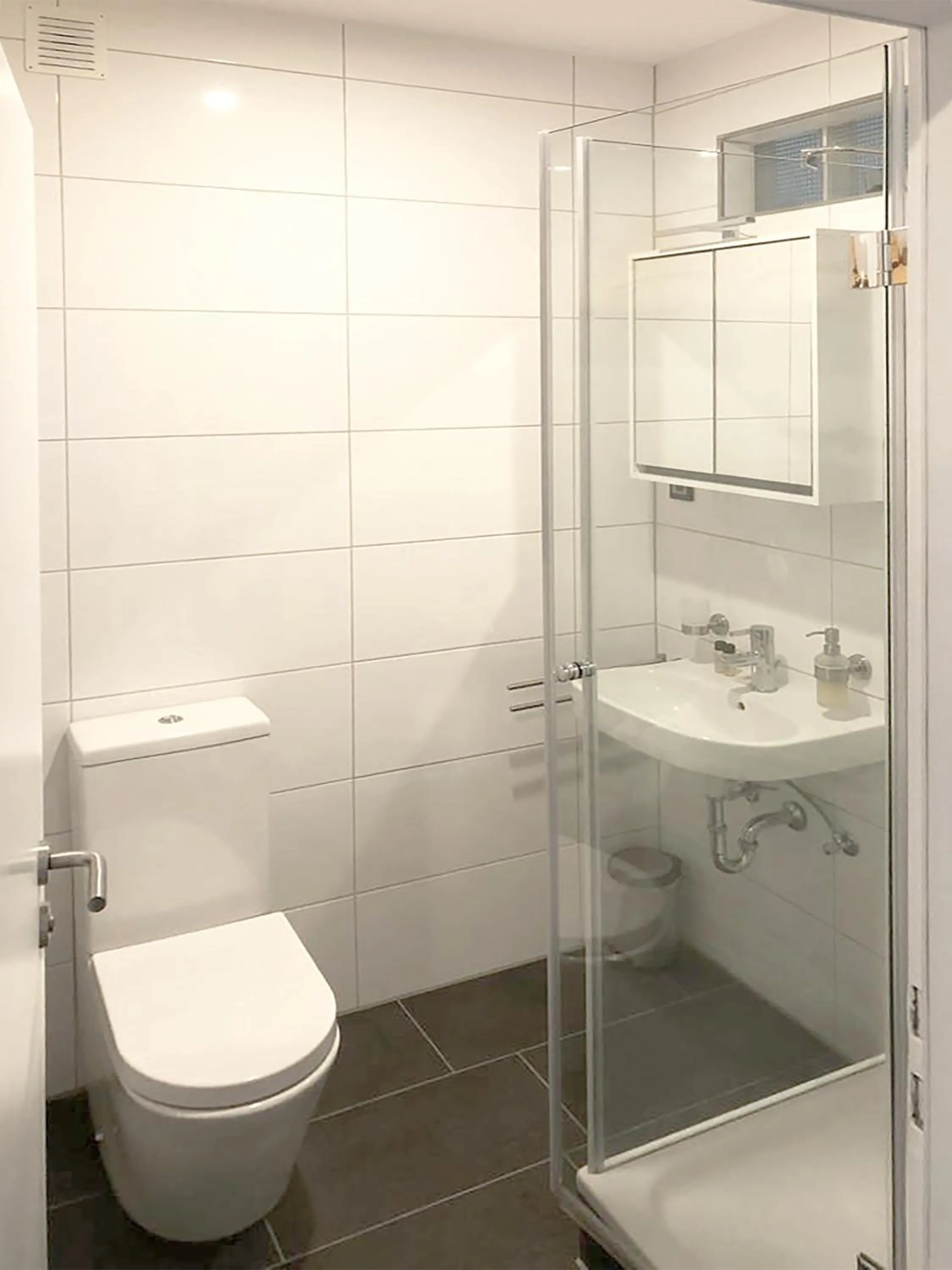 Shower in Gästehotel Lucendi Premium Lounge