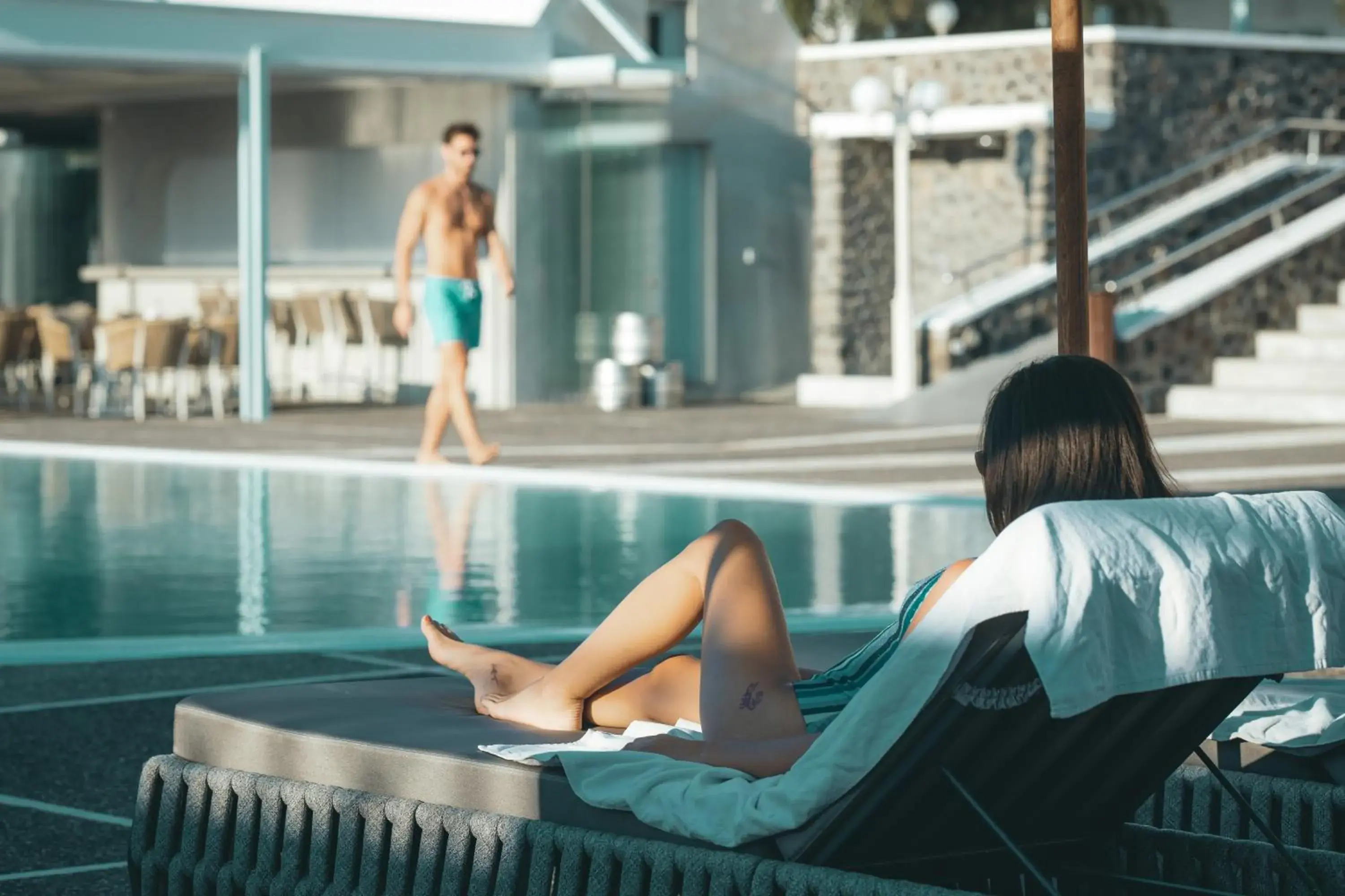 Swimming pool in El Greco Resort & Spa Swimming pool in El Greco Resort & Spa