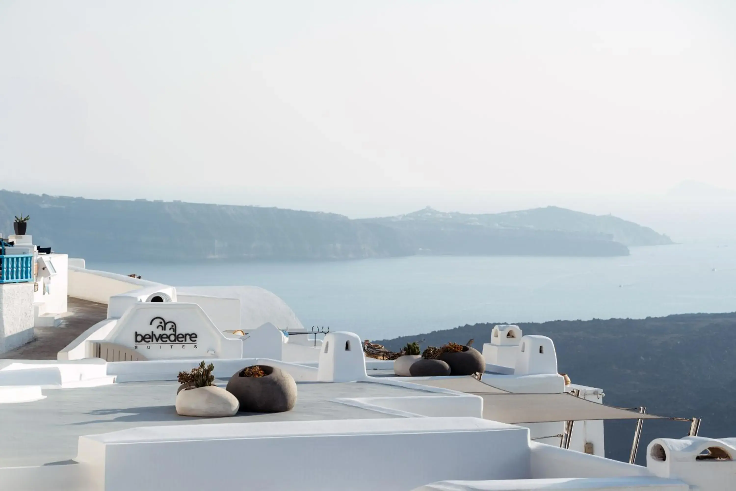 Facade/entrance in Belvedere Suites Facade/entrance in Belvedere Suites