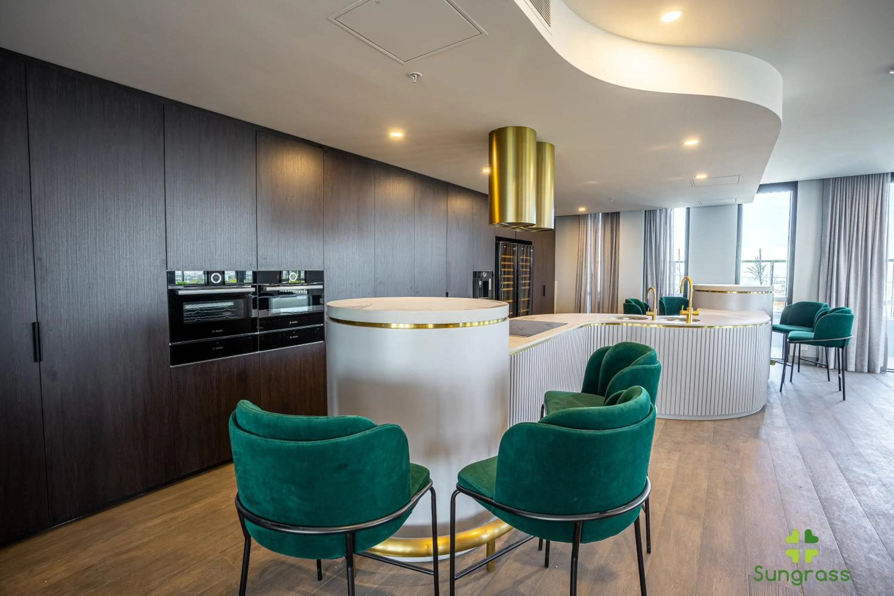 Seating area in Liberty One