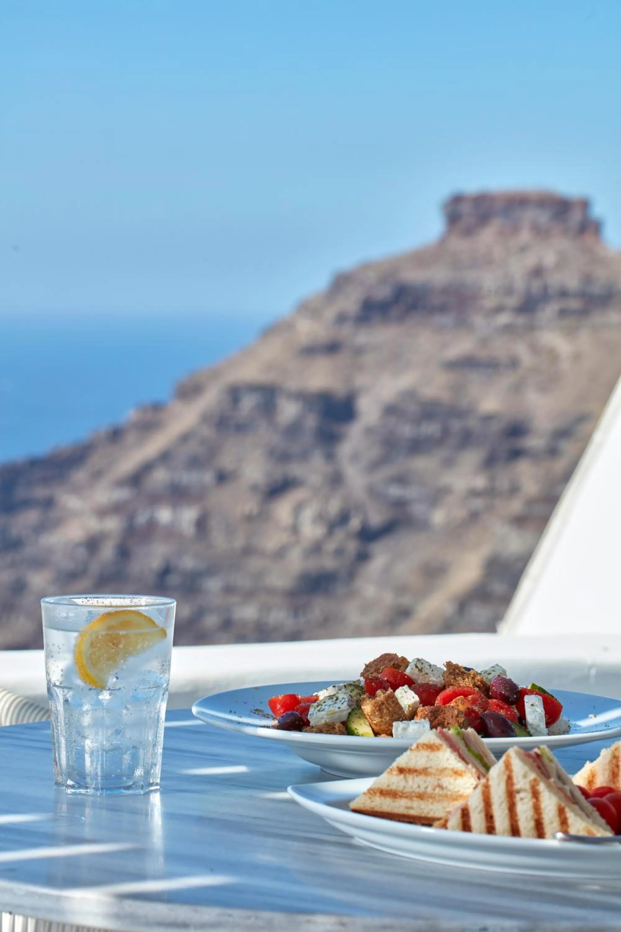 Food in Cliff Side Suites
