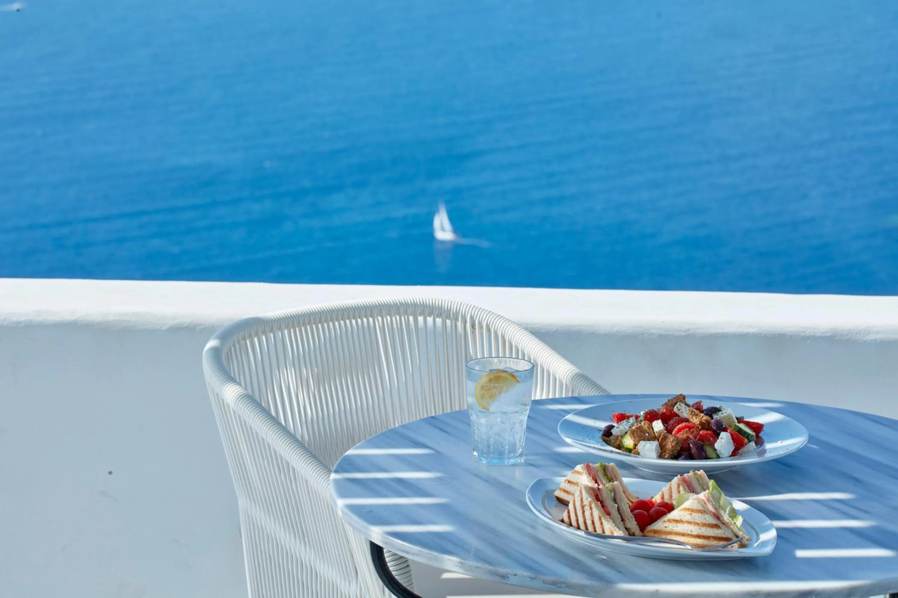 Food in Cliff Side Suites