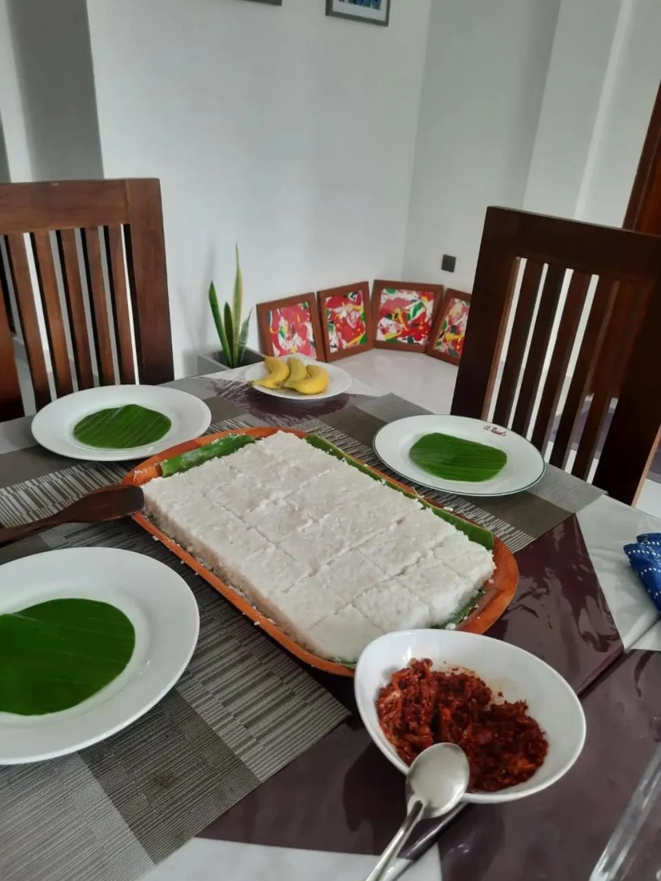 Asian breakfast in Anuradhapura Kingdom View Resort