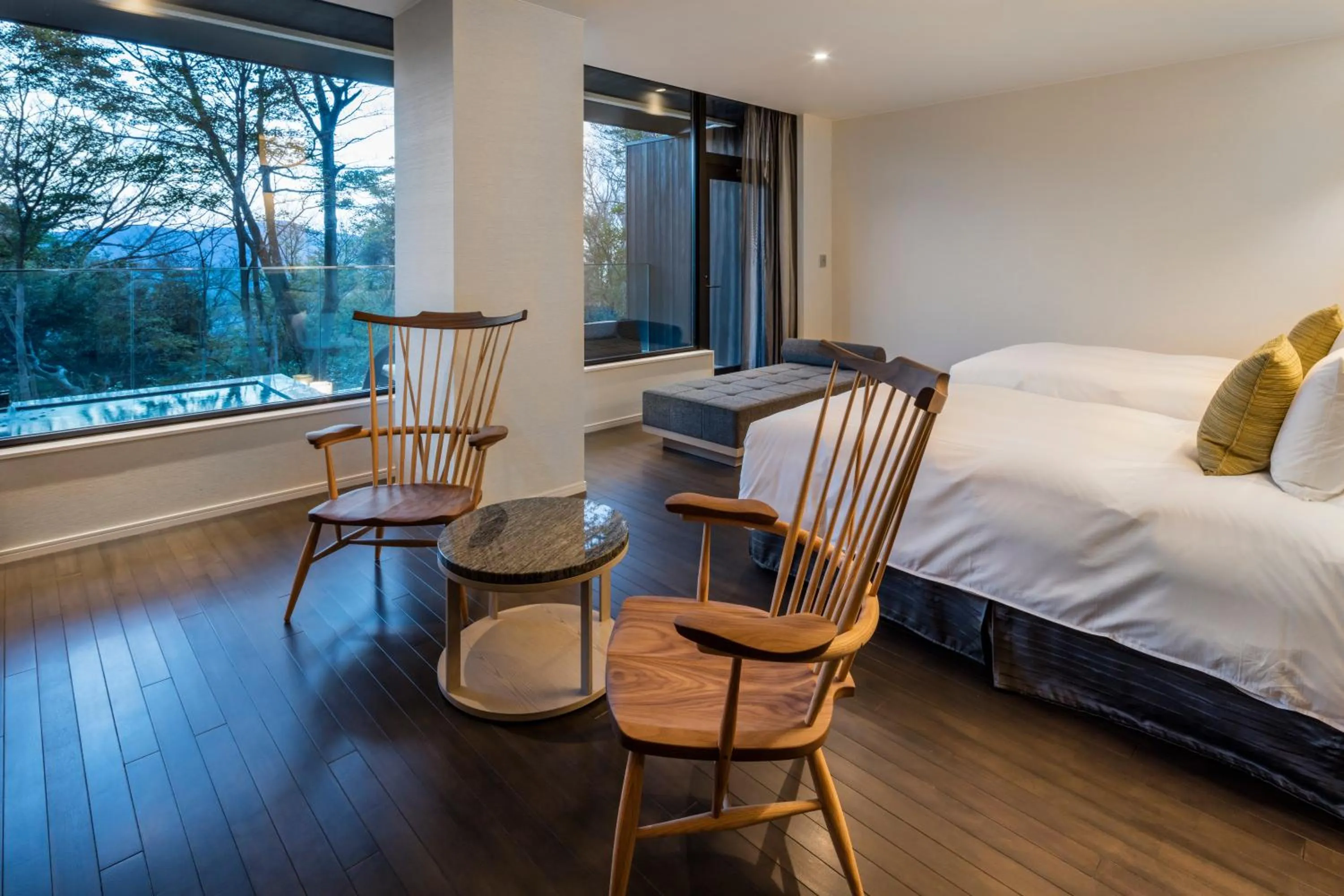 Bedroom, Bed in KANAYA RESORT HAKONE