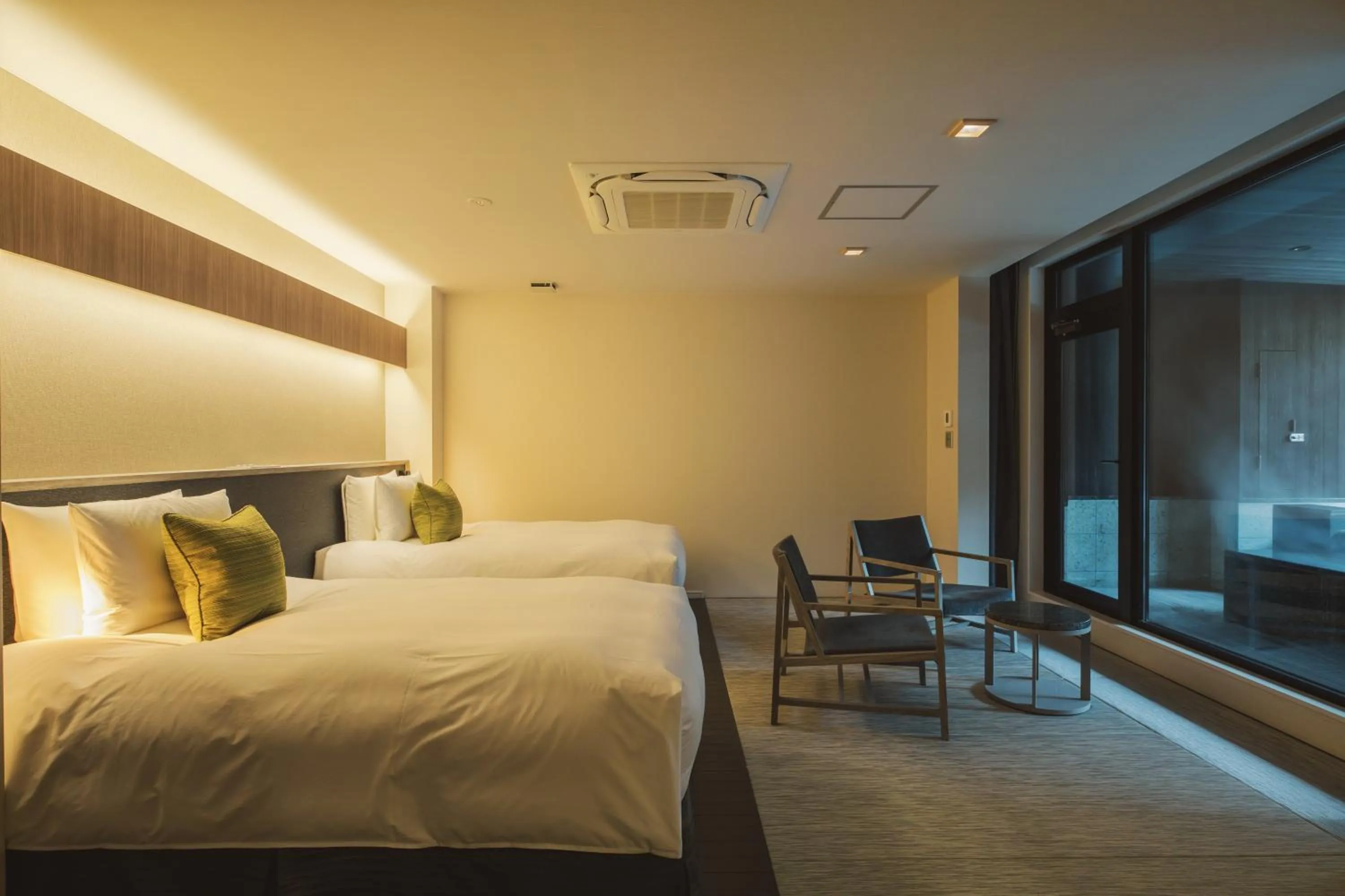 Bed in KANAYA RESORT HAKONE