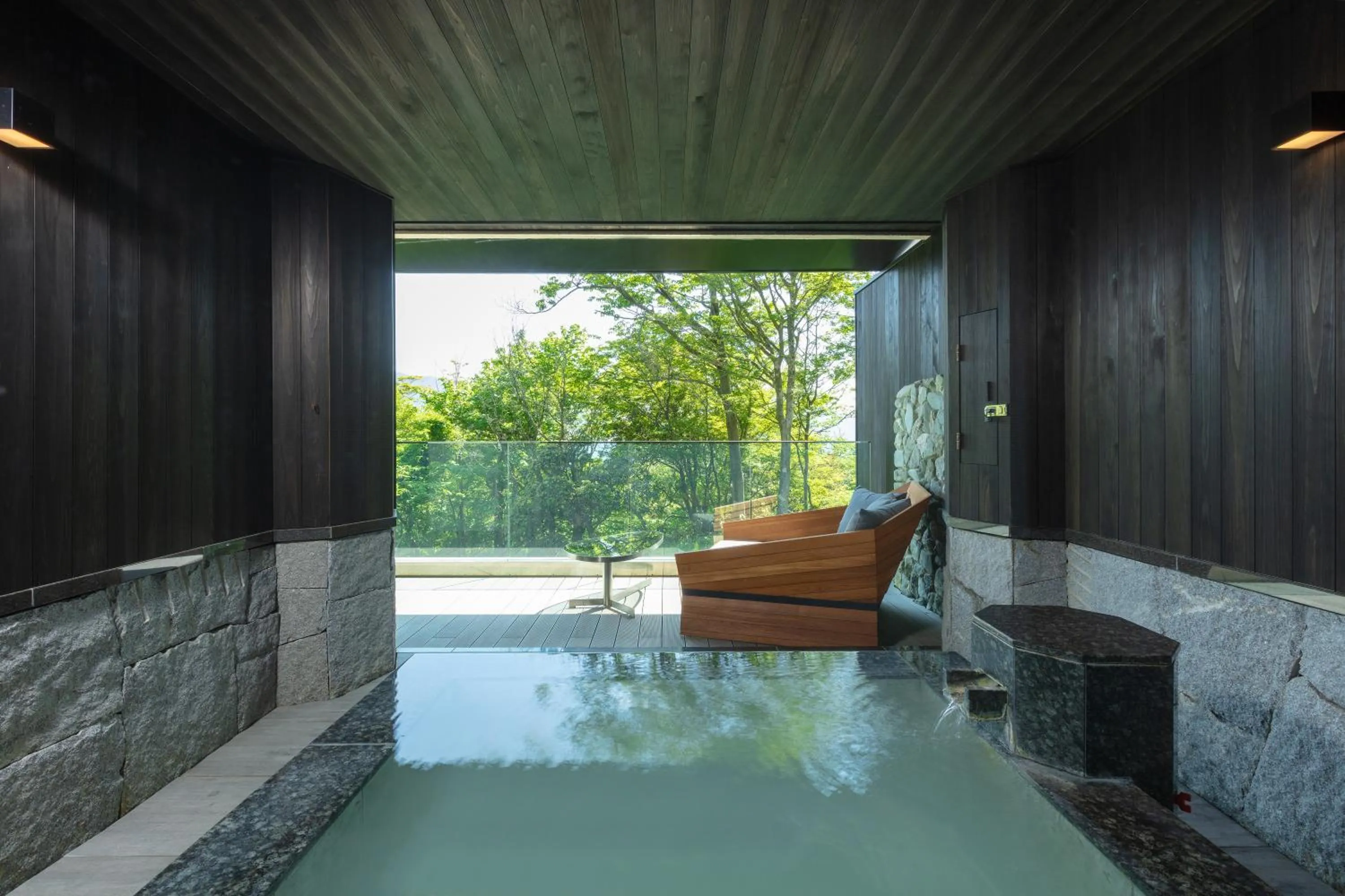 Hot Spring Bath in KANAYA RESORT HAKONE