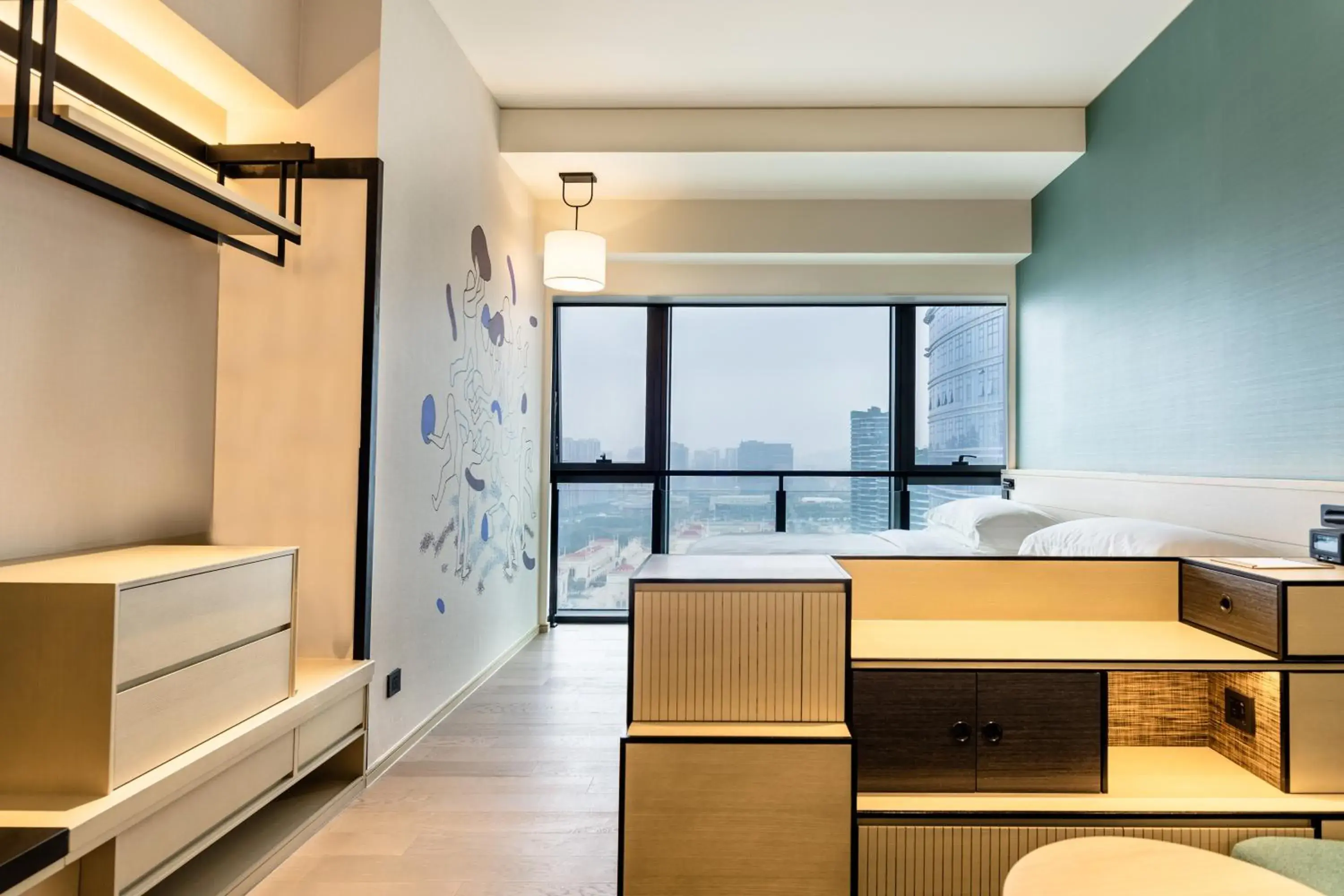 Photo of the whole room in Artyzen Habitat Hengqin Zhuhai Photo of the whole room in Artyzen Habitat Hengqin Zhuhai