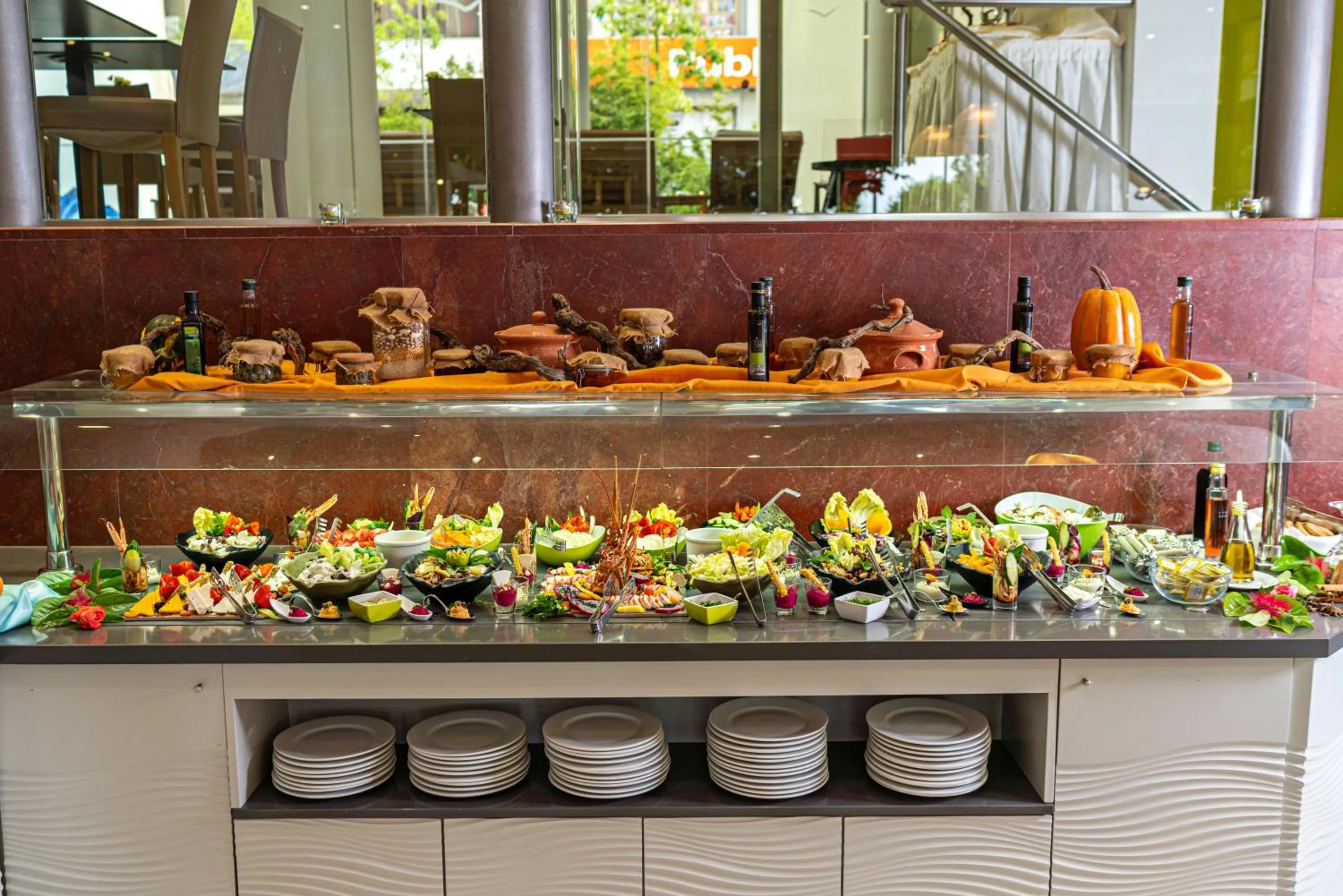 Food in Kyma Suites Beach Hotel