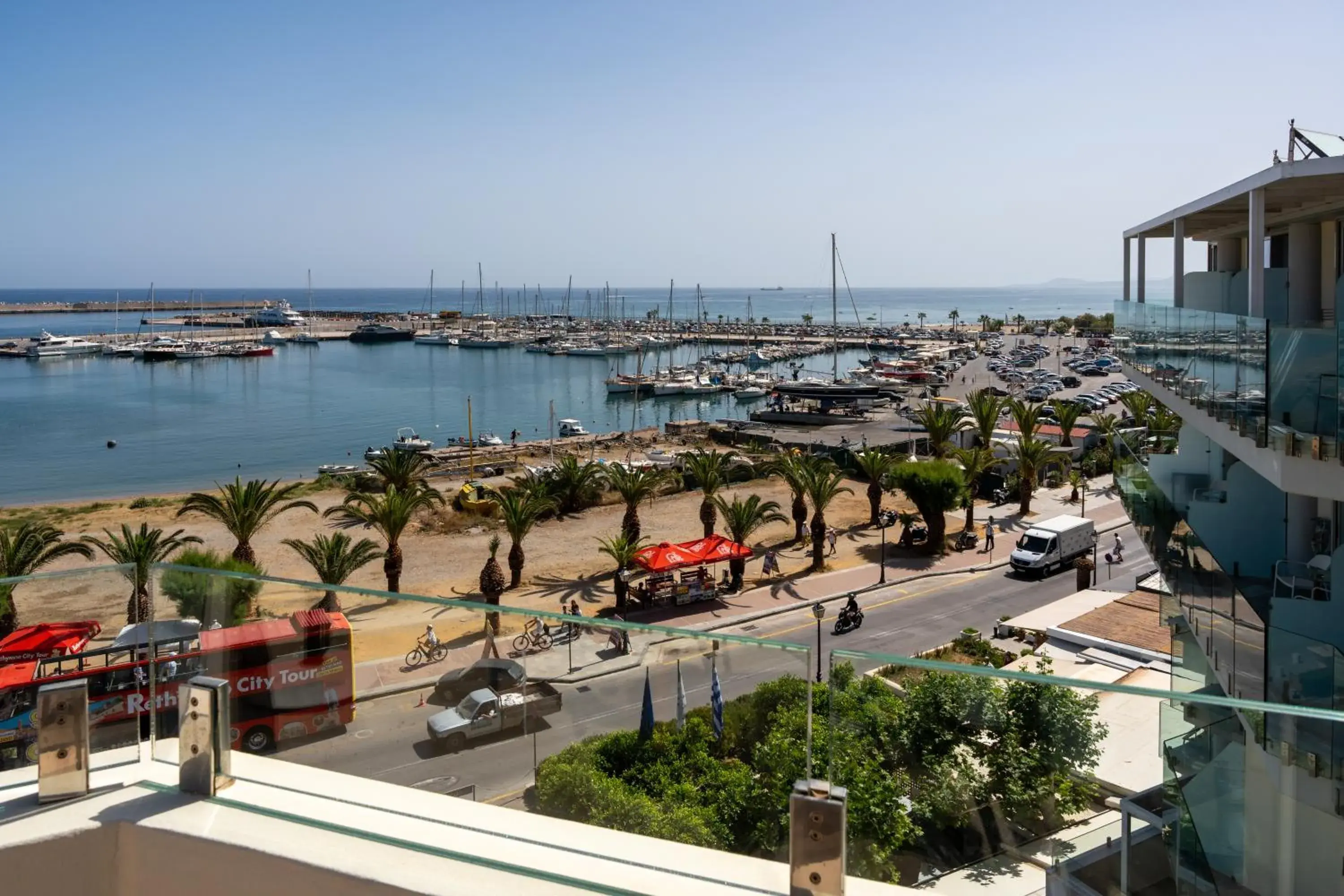 Sea view in Kyma Suites Beach Hotel Sea view in Kyma Suites Beach Hotel