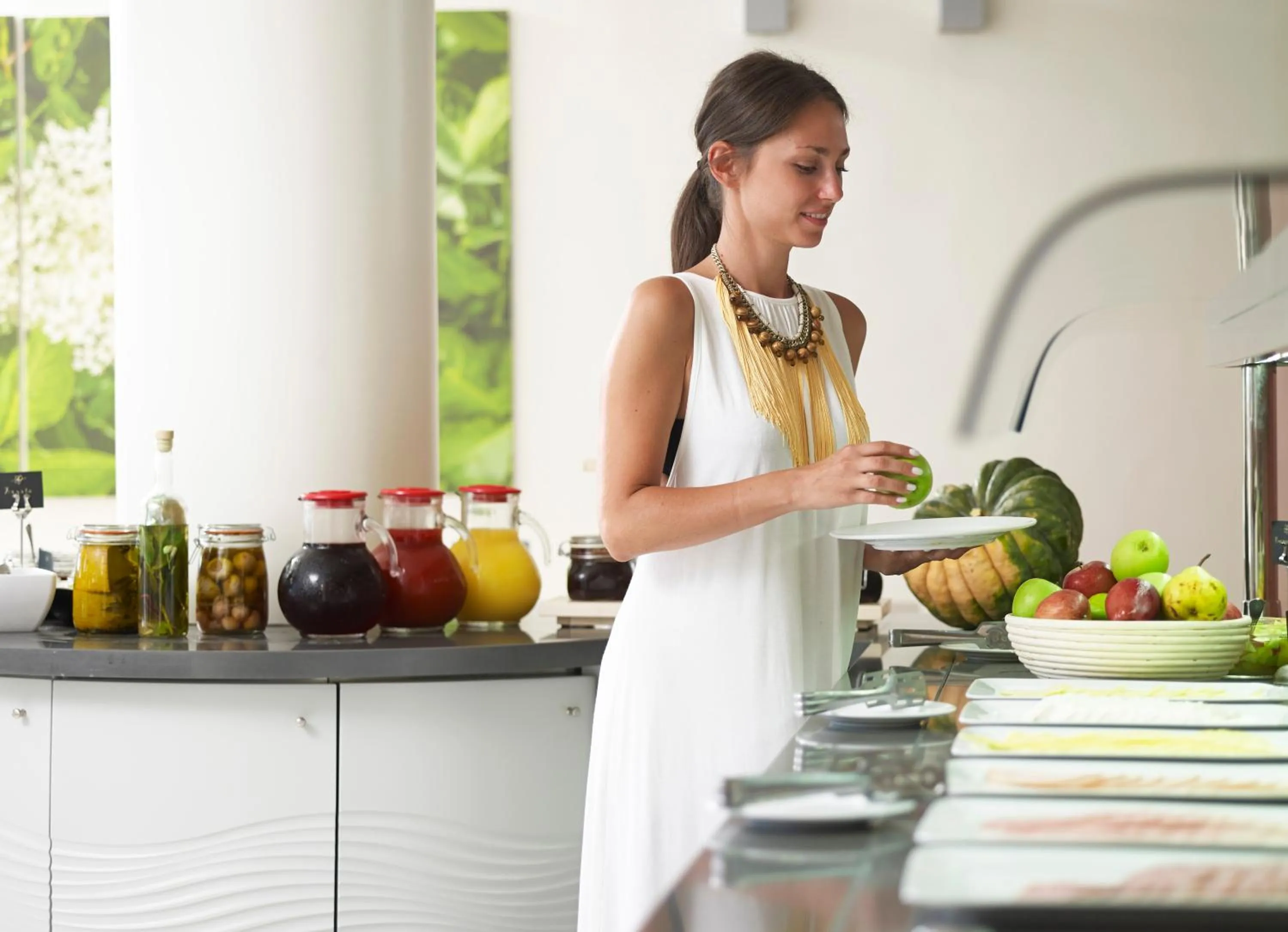 Breakfast in Kyma Suites Beach Hotel