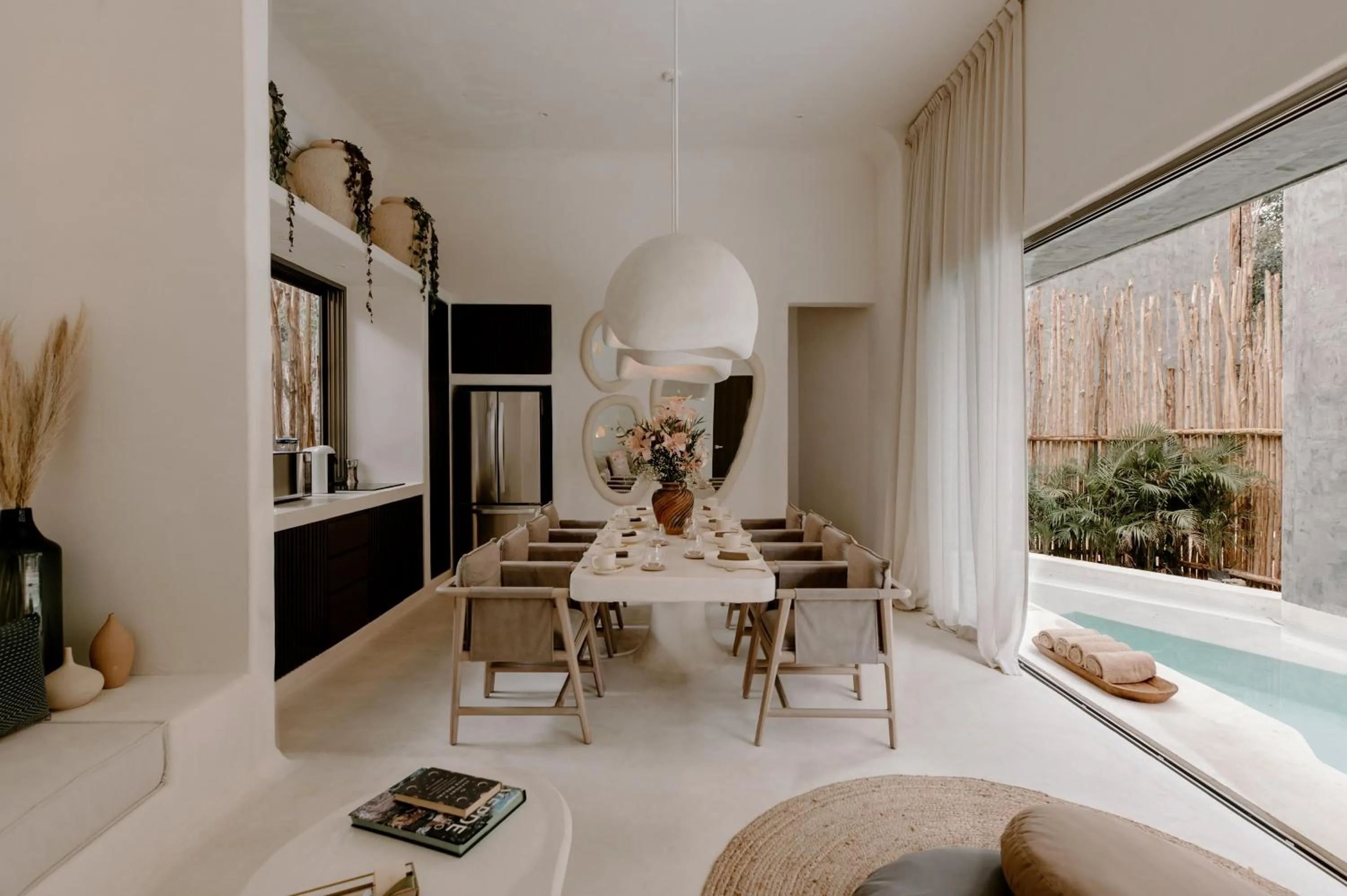 Kitchen or kitchenette in Hotel Milam