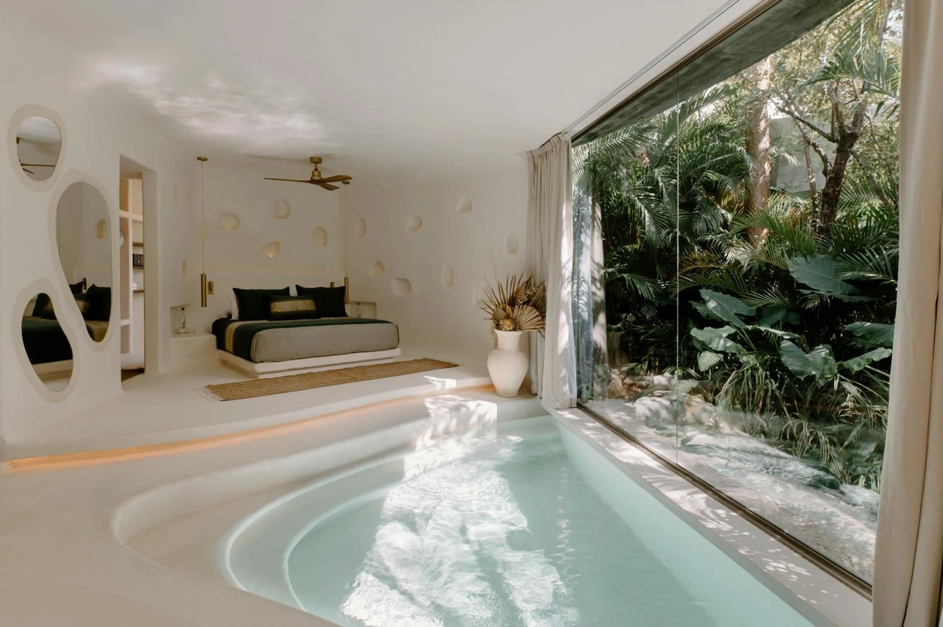 Natural landscape in Hotel Milam